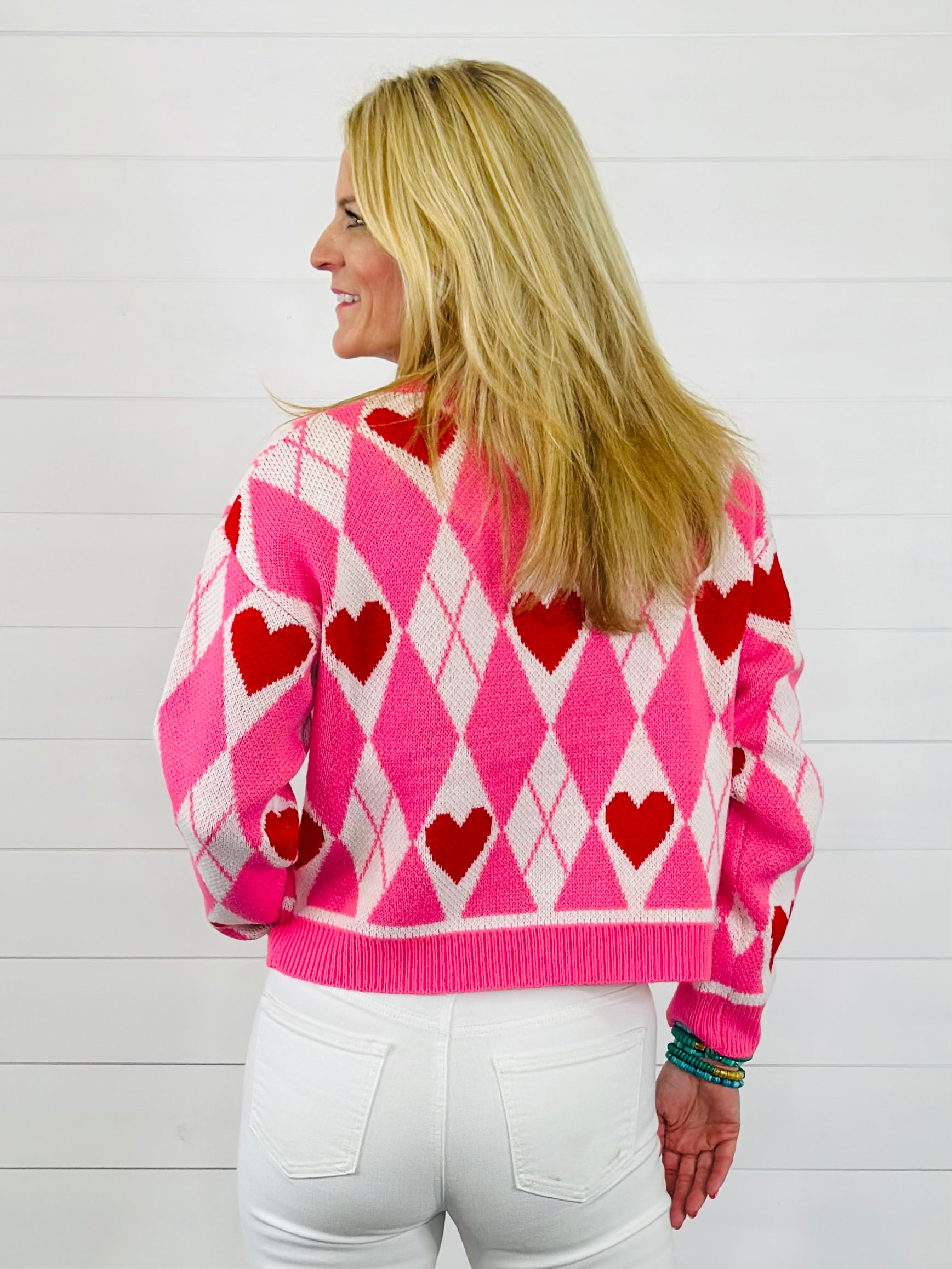 LOVE IS IN THE AIR CARDIGAN