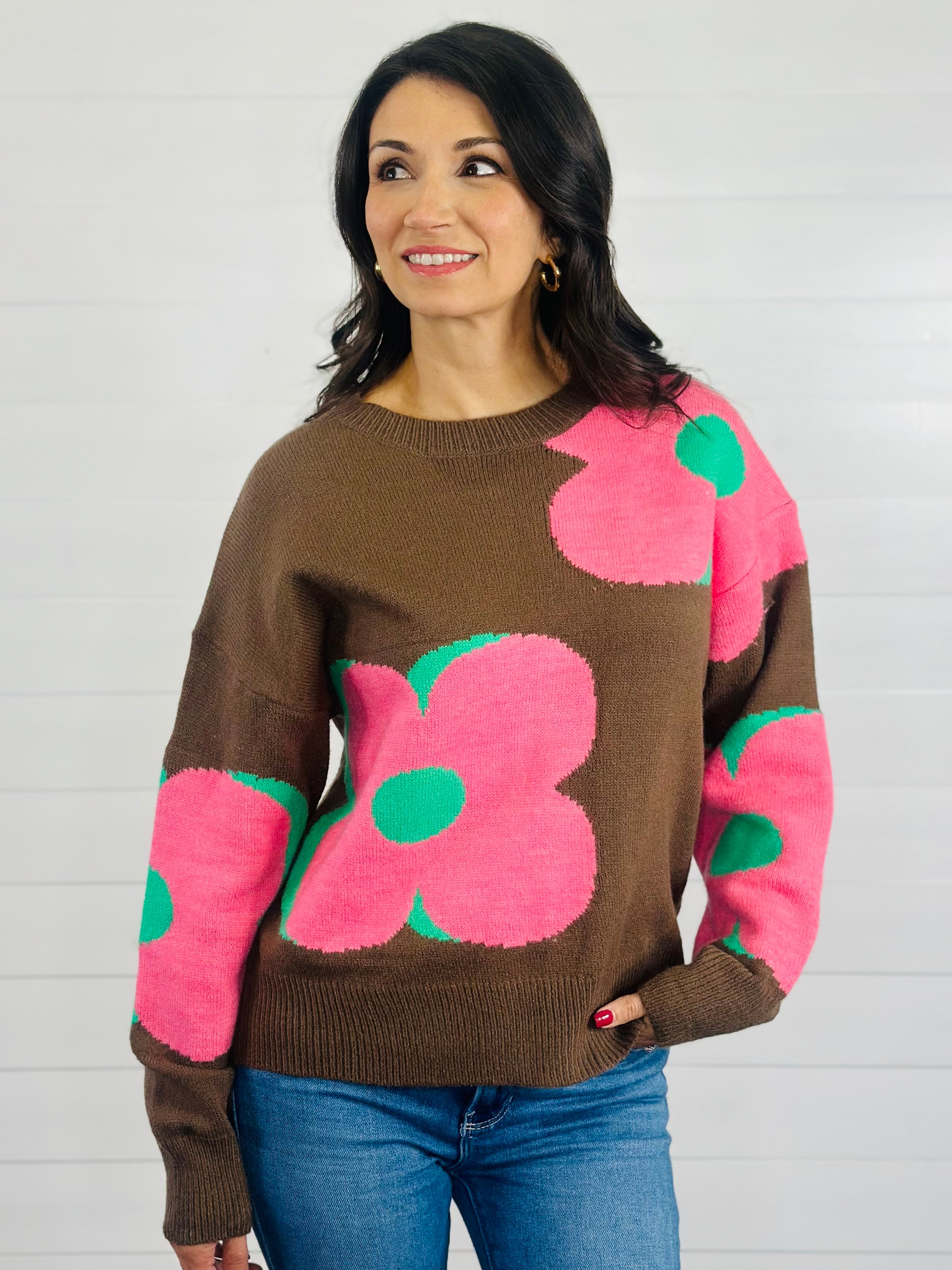 FLOWER POWER SWEATER