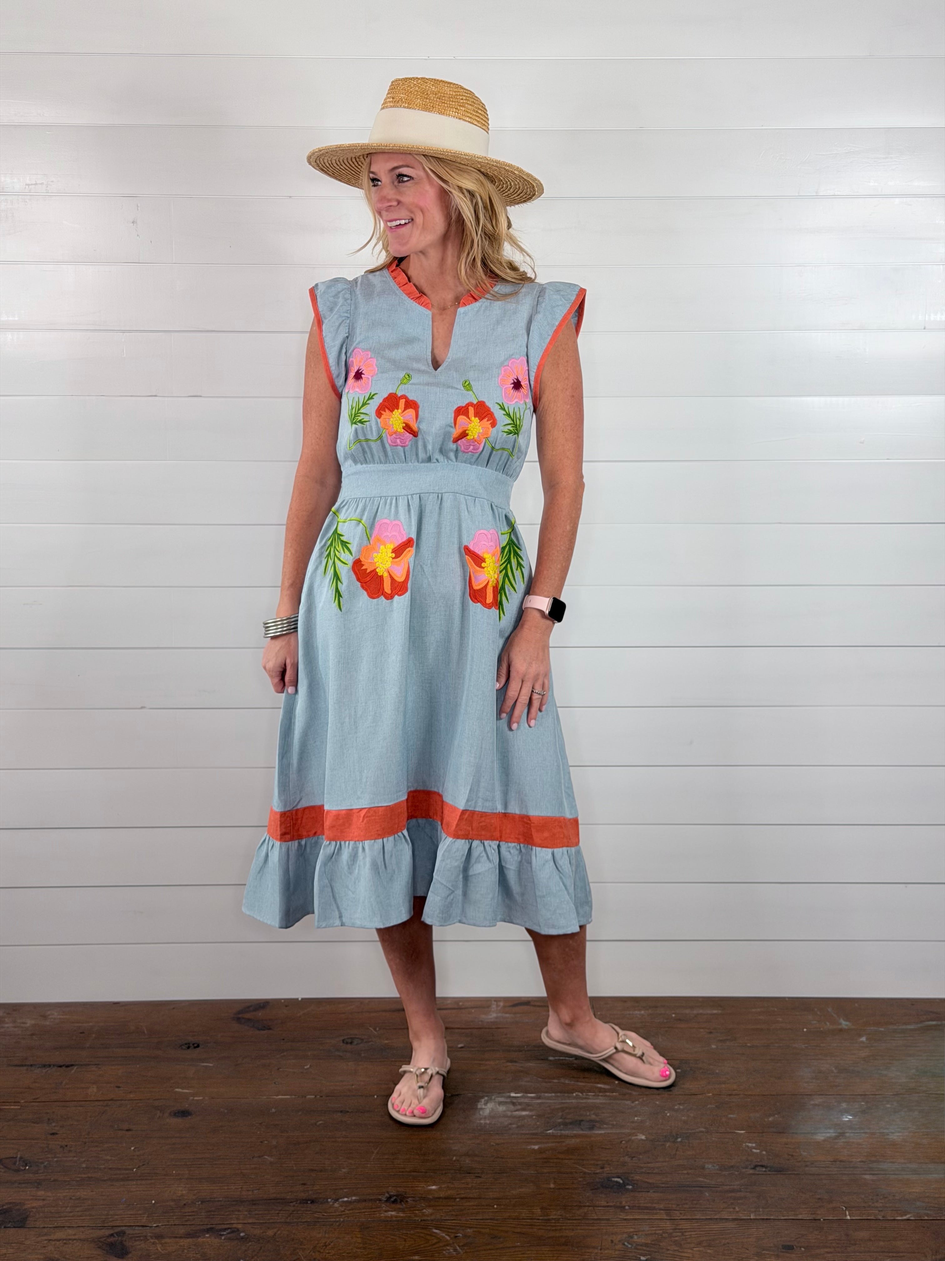 SUMMER BLOOMS DRESS