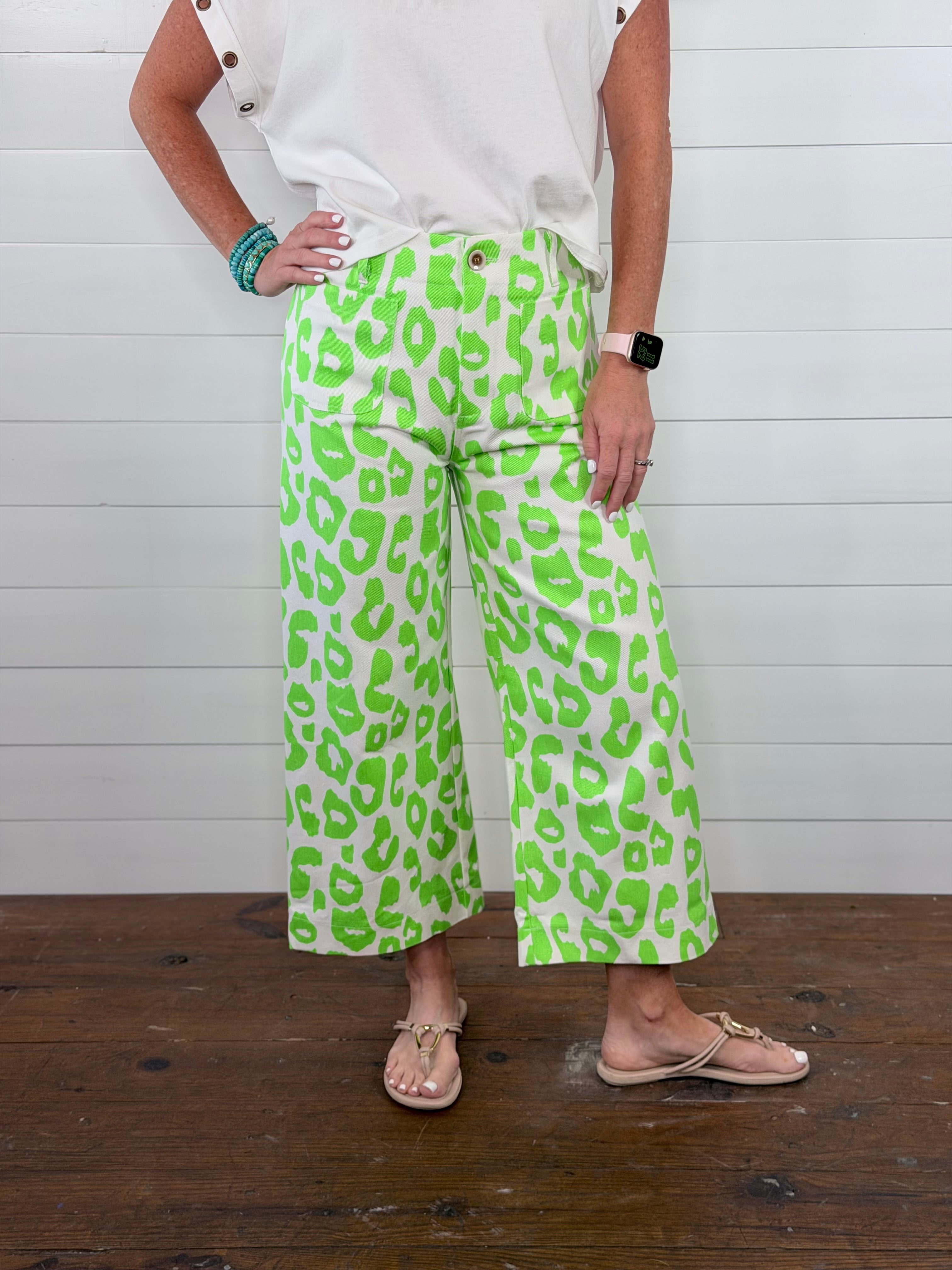 WILD ABOUT NEON CHEETAH PANTS