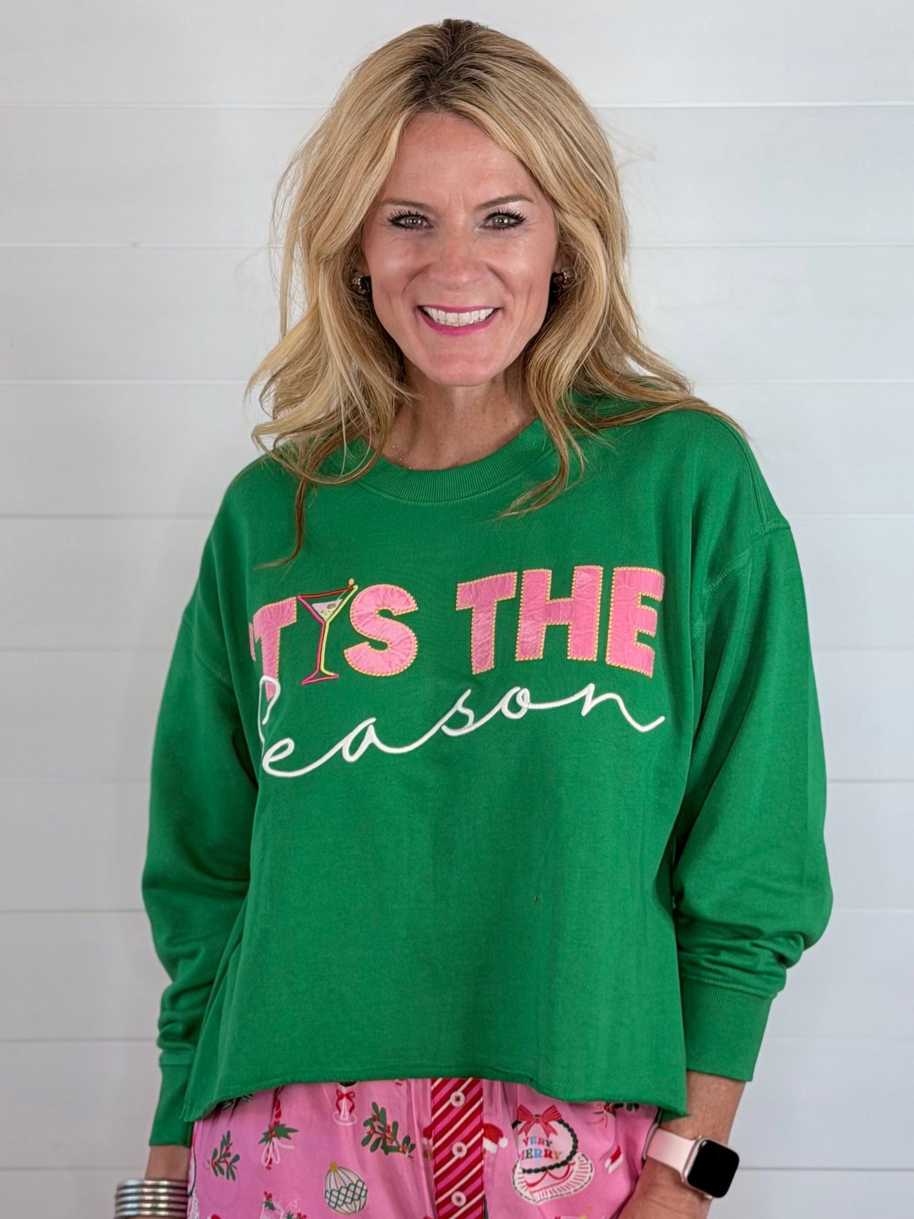 TIS THE SEASON LOUNGE SWEATSHIRT