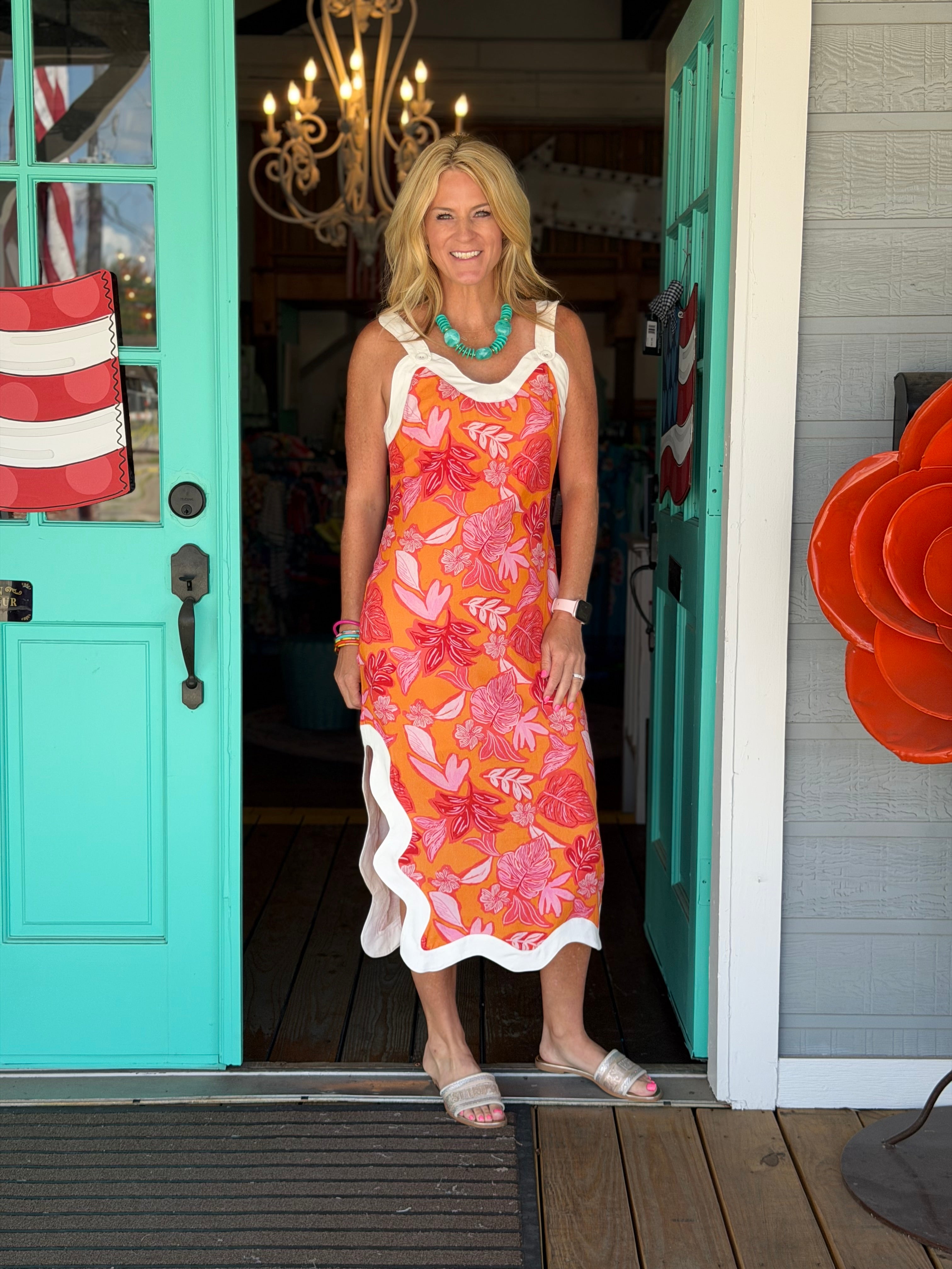 SUNSET BREEZE DRESS