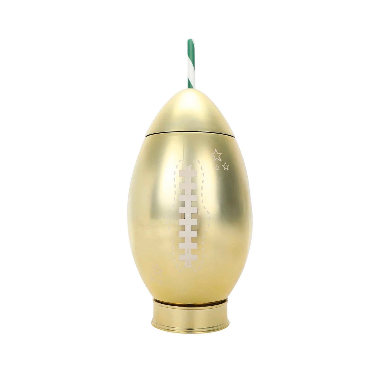 GOLD FOOTBALL SIPPER