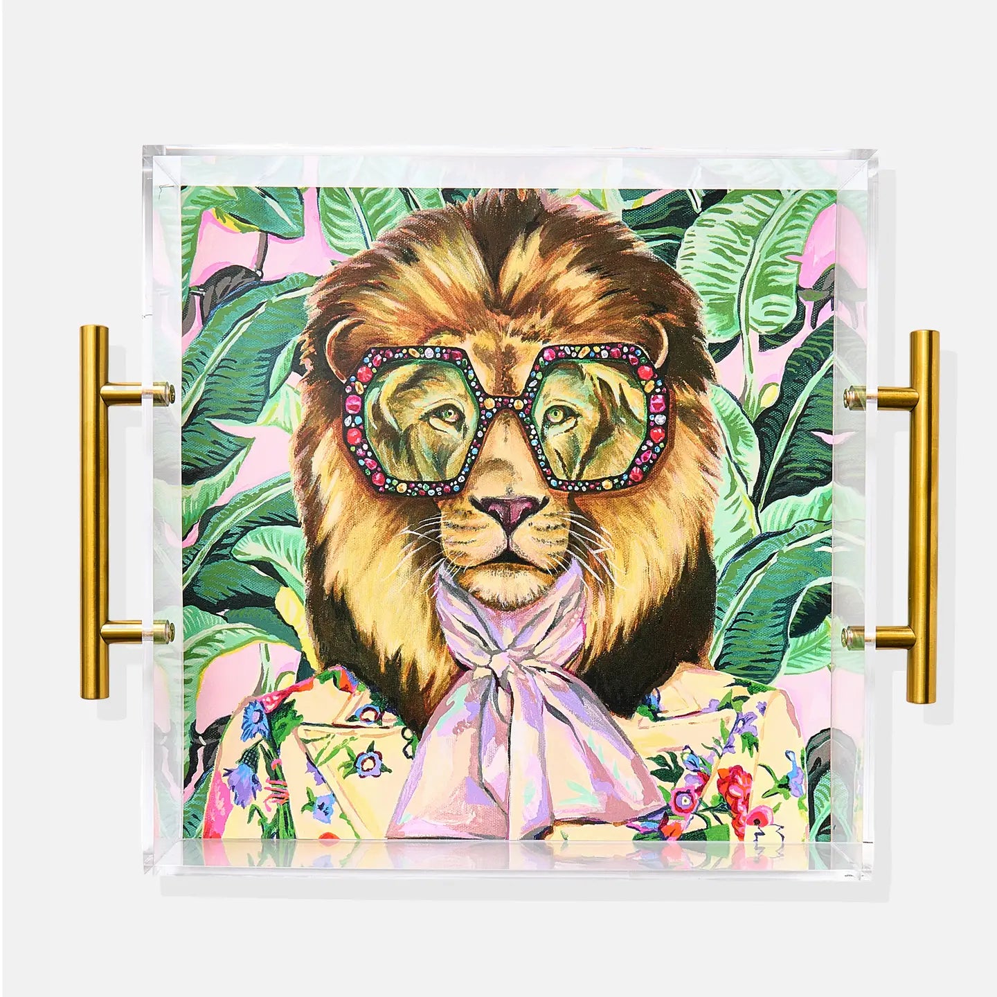 LOUIS THE LION TRAY-LARGE