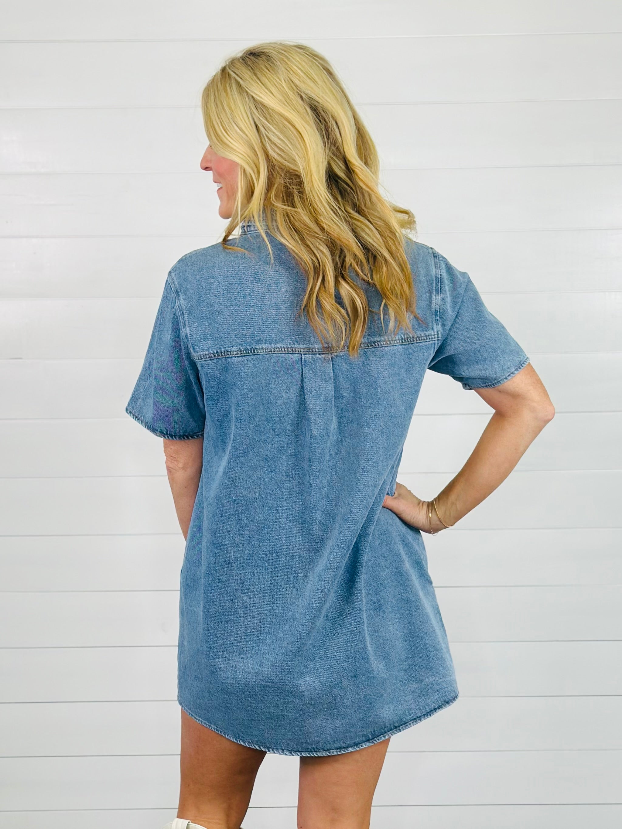 WILD WEST DENIM DRESS