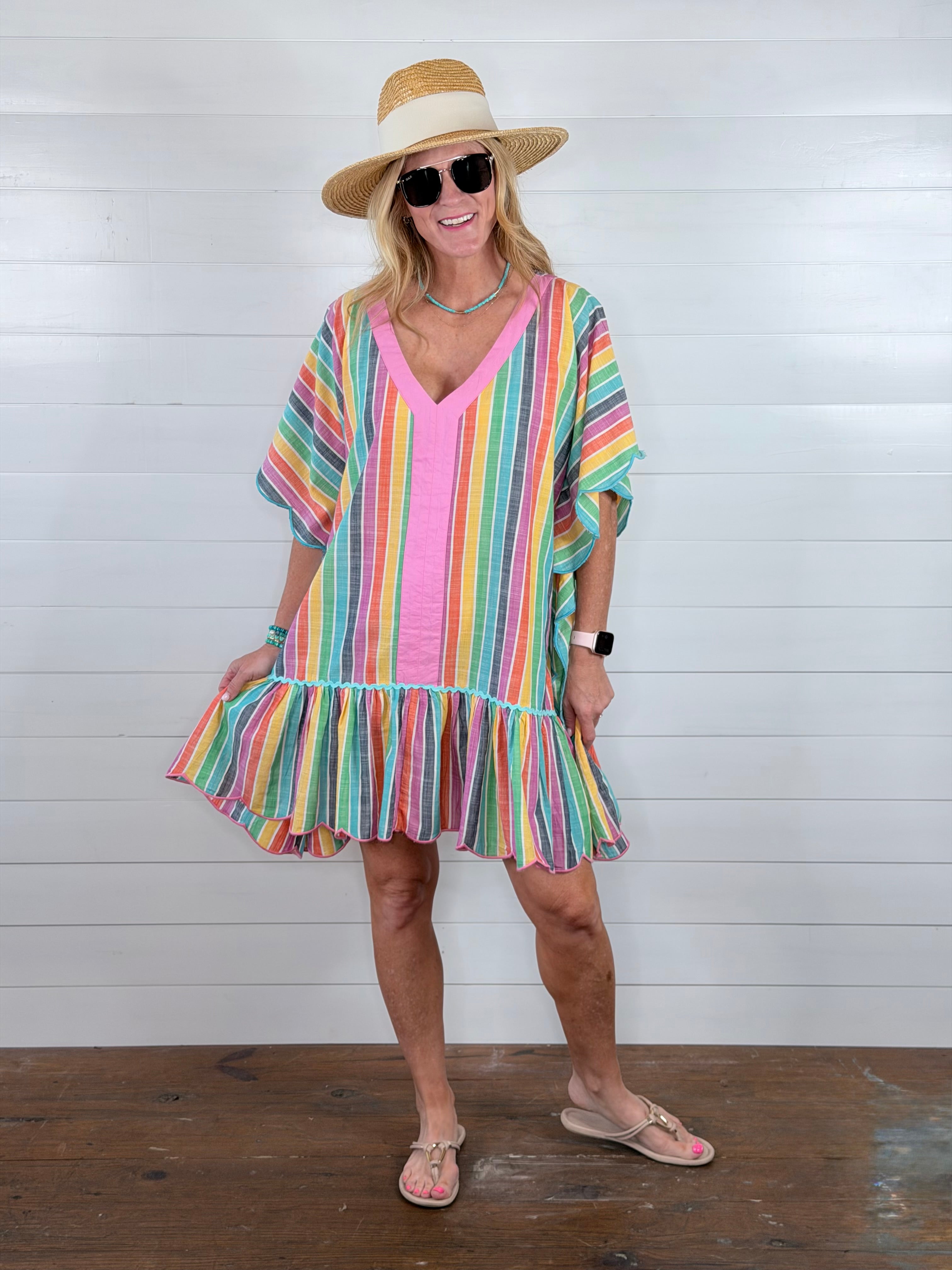 ROSALINA MINI CAFTAN/COVER UP