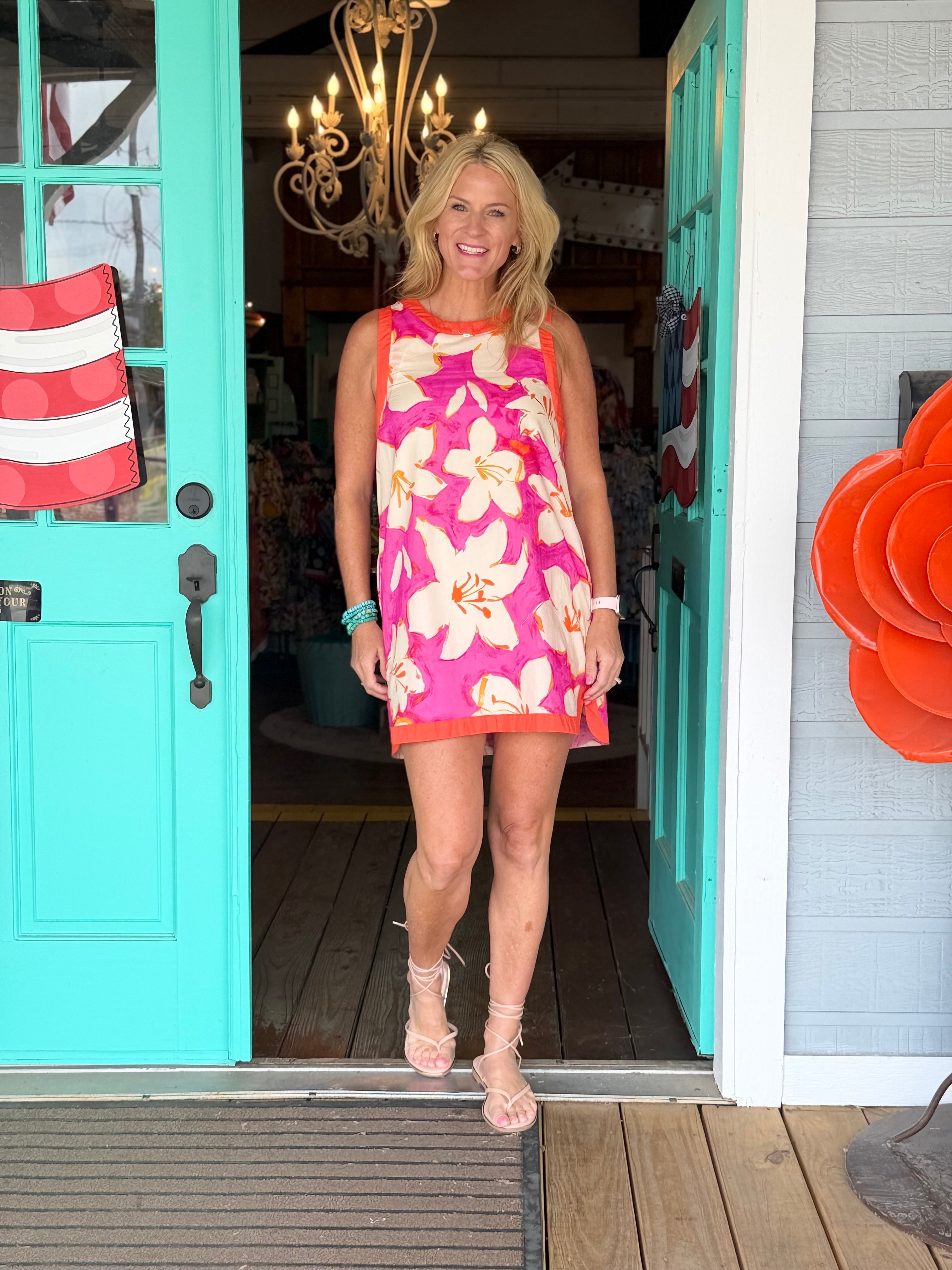 BLOOMING SO BRIGHT DRESS