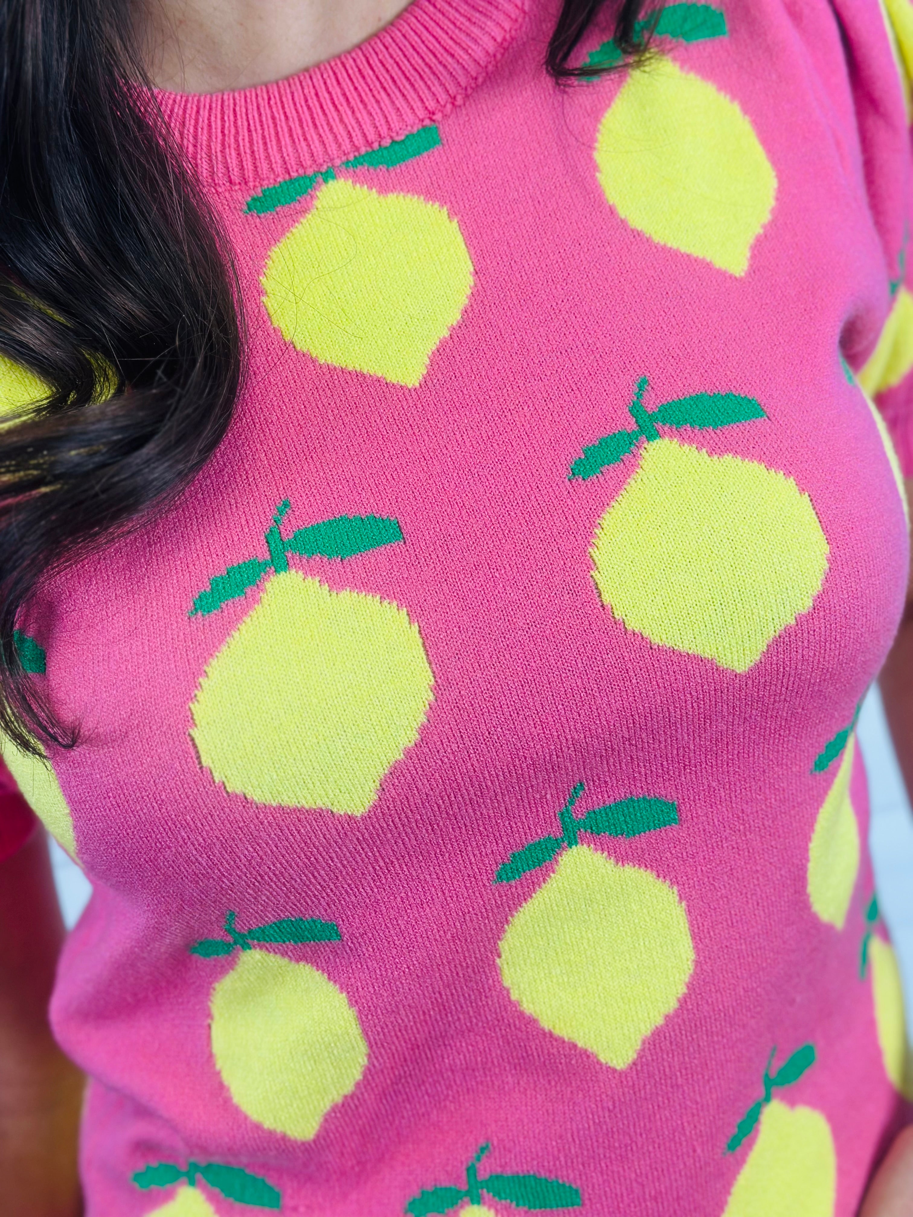 LEMON LOVE SWEATER