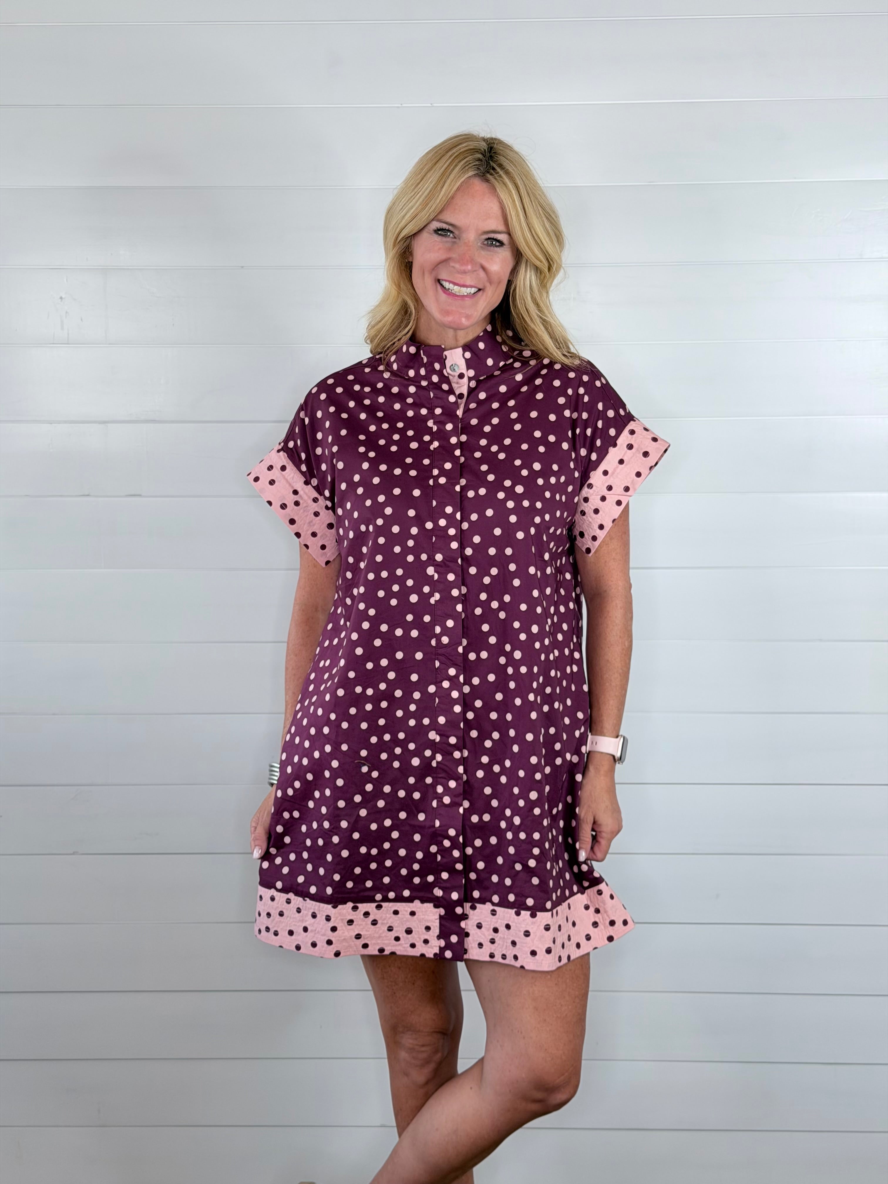 DOUBLE DOTS DRESS