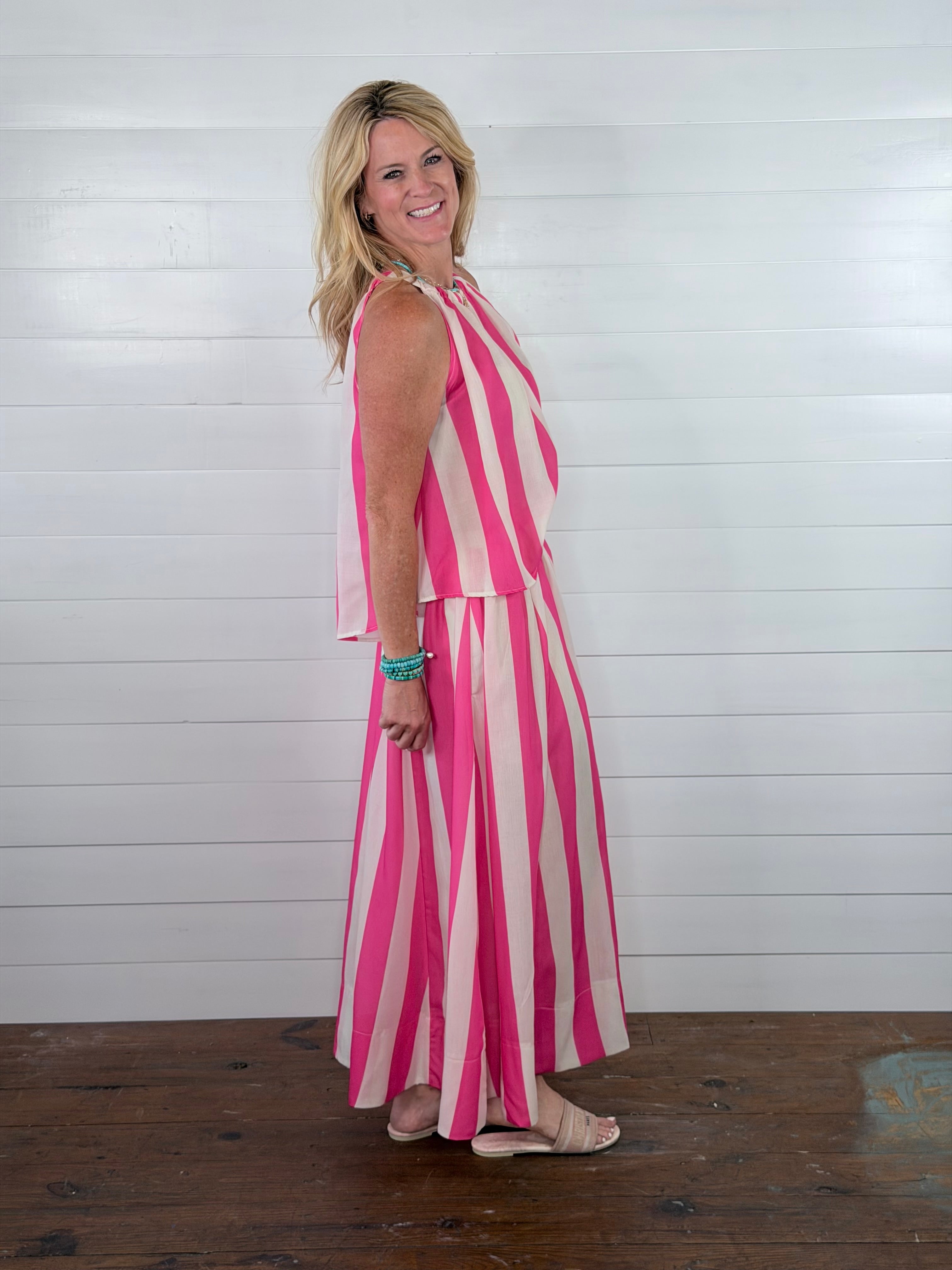 MADISON STRIPED TOP