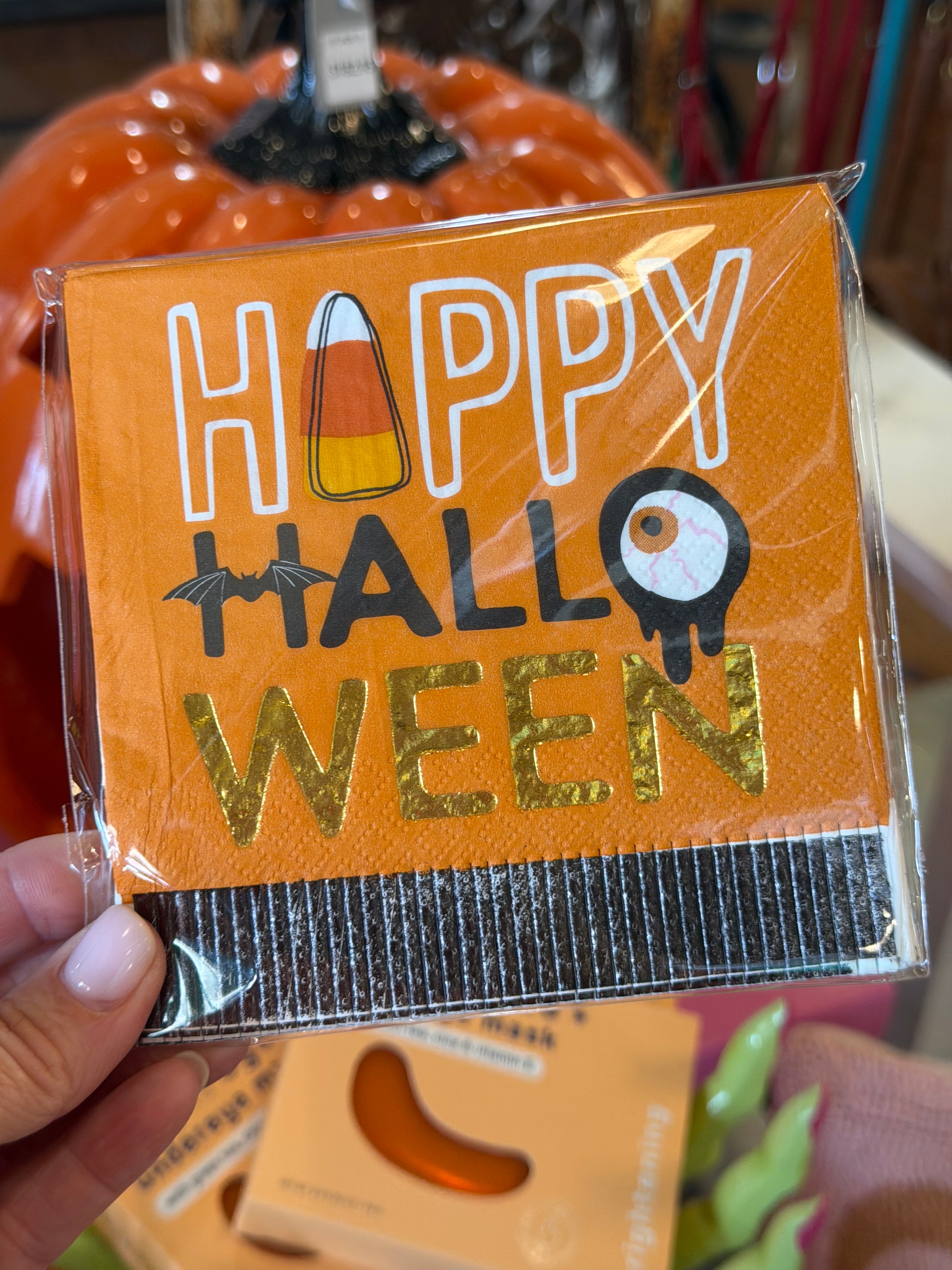 HAPPY HALLOWEEN NAPKINS