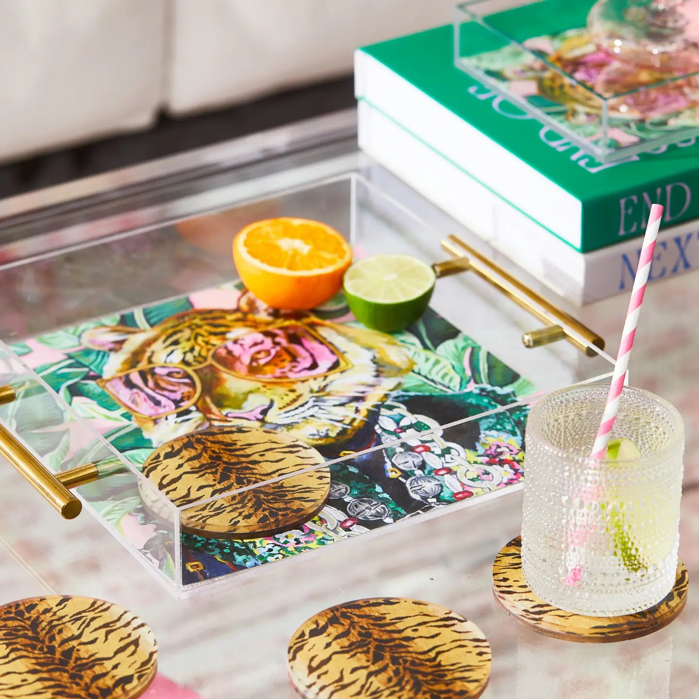 TOBY THE TIGER TRAY-LARGE