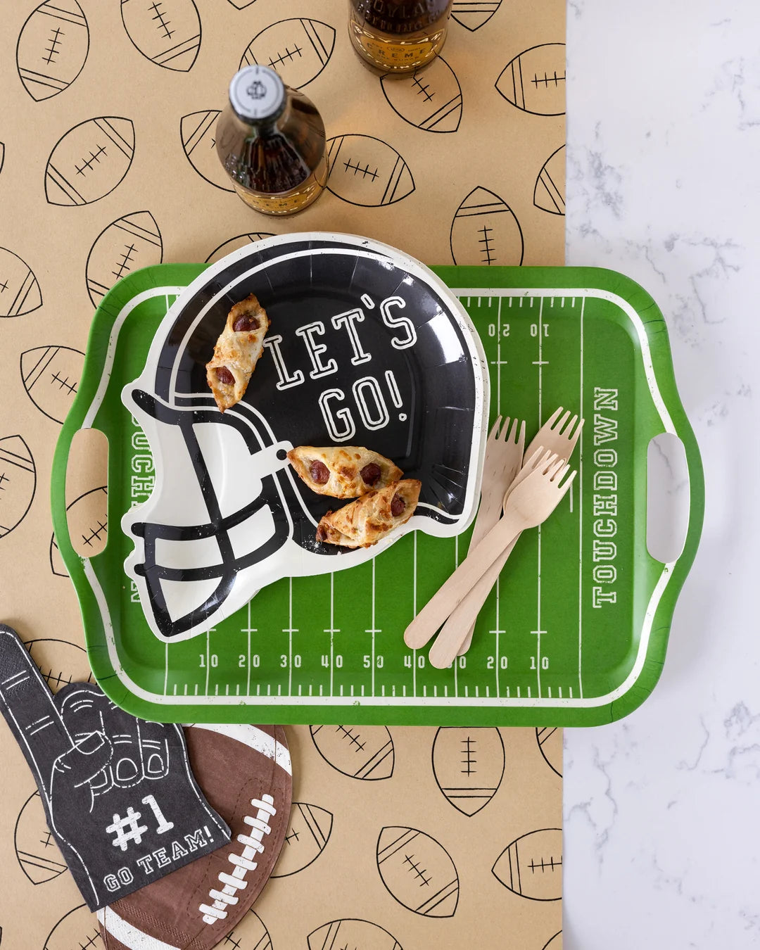 FOOTBALL FIELD PLATES