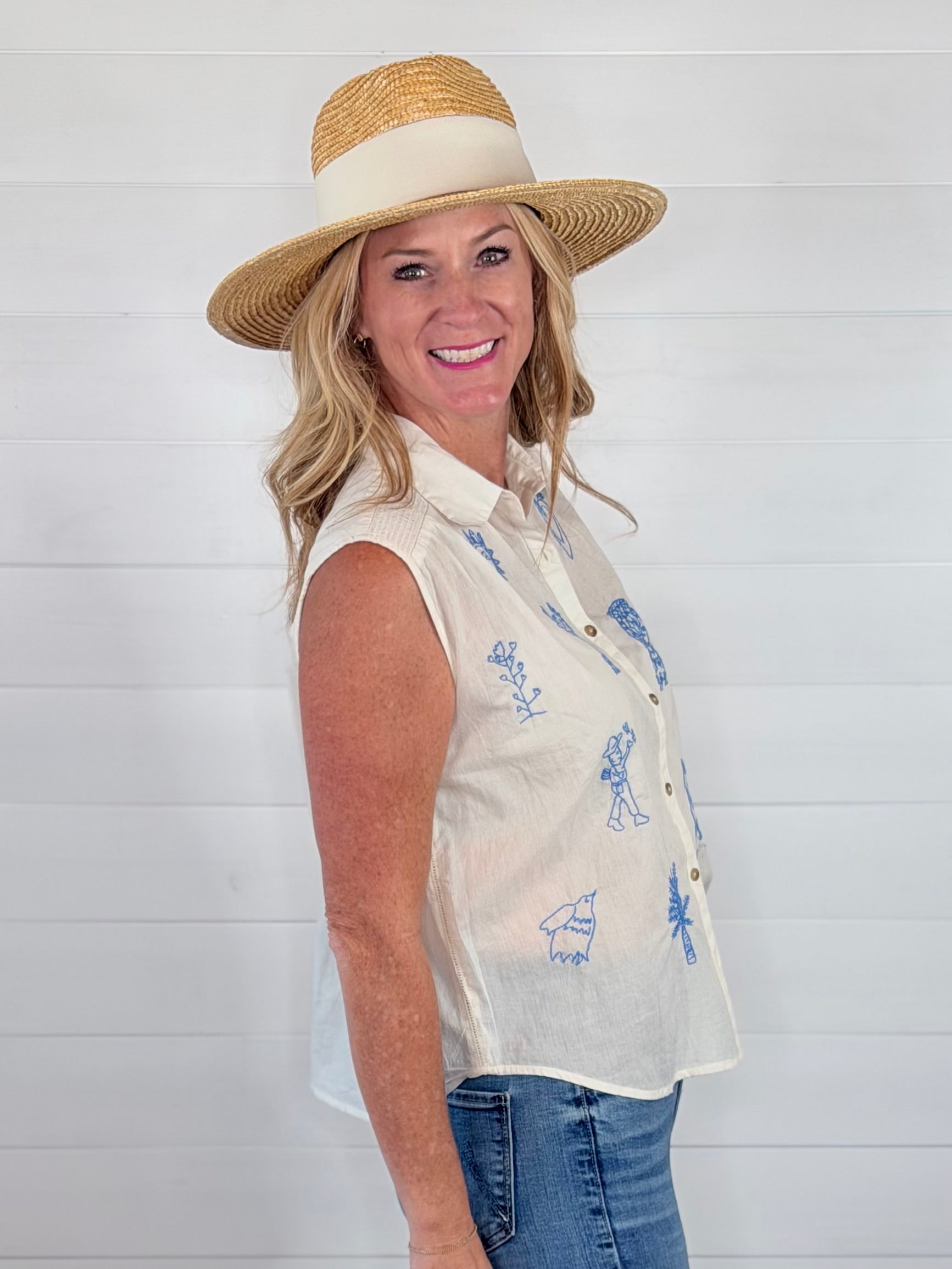 MILAGRO SLEEVELESS TOP