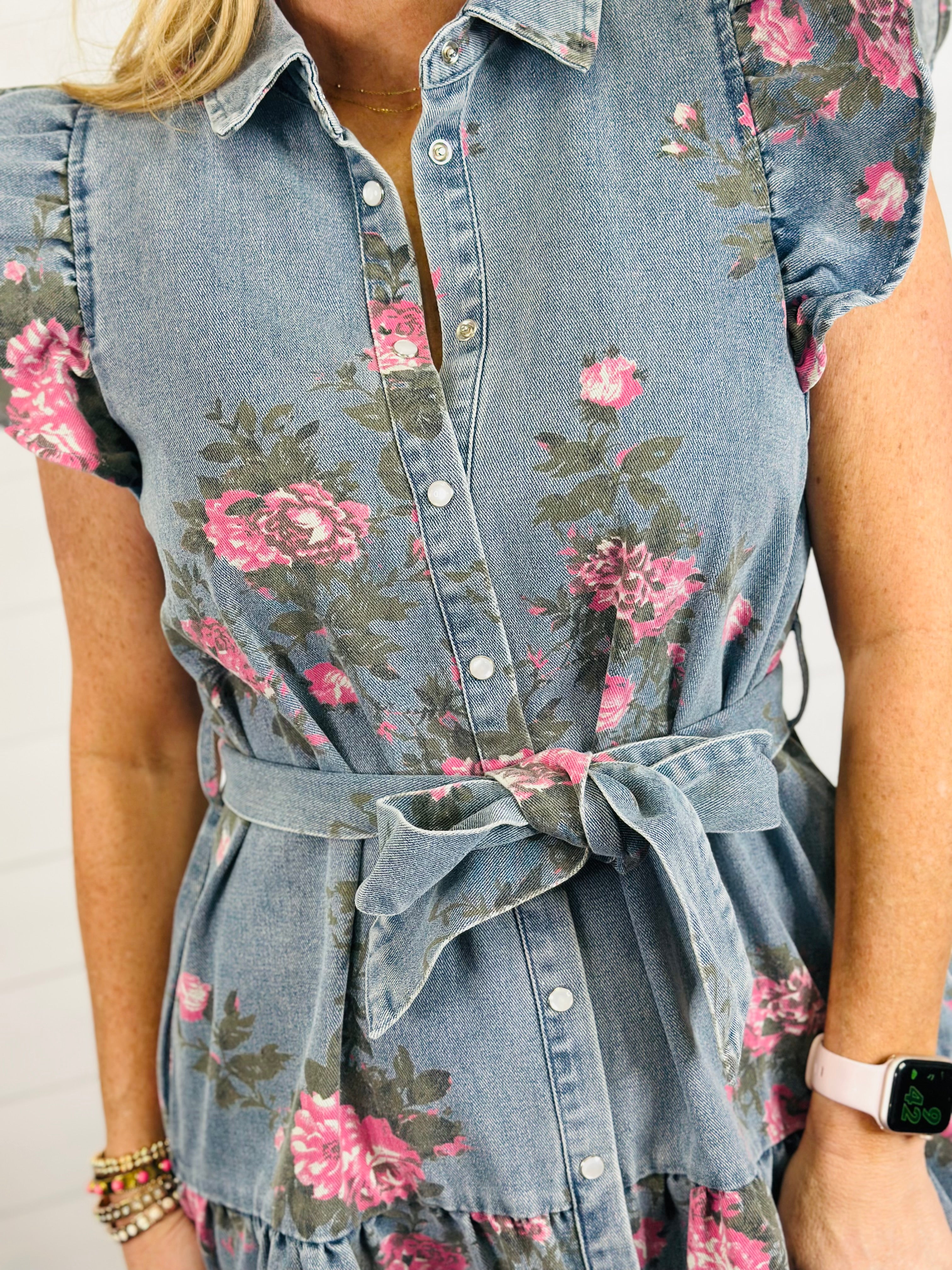 GEORGIA DENIM DRESS