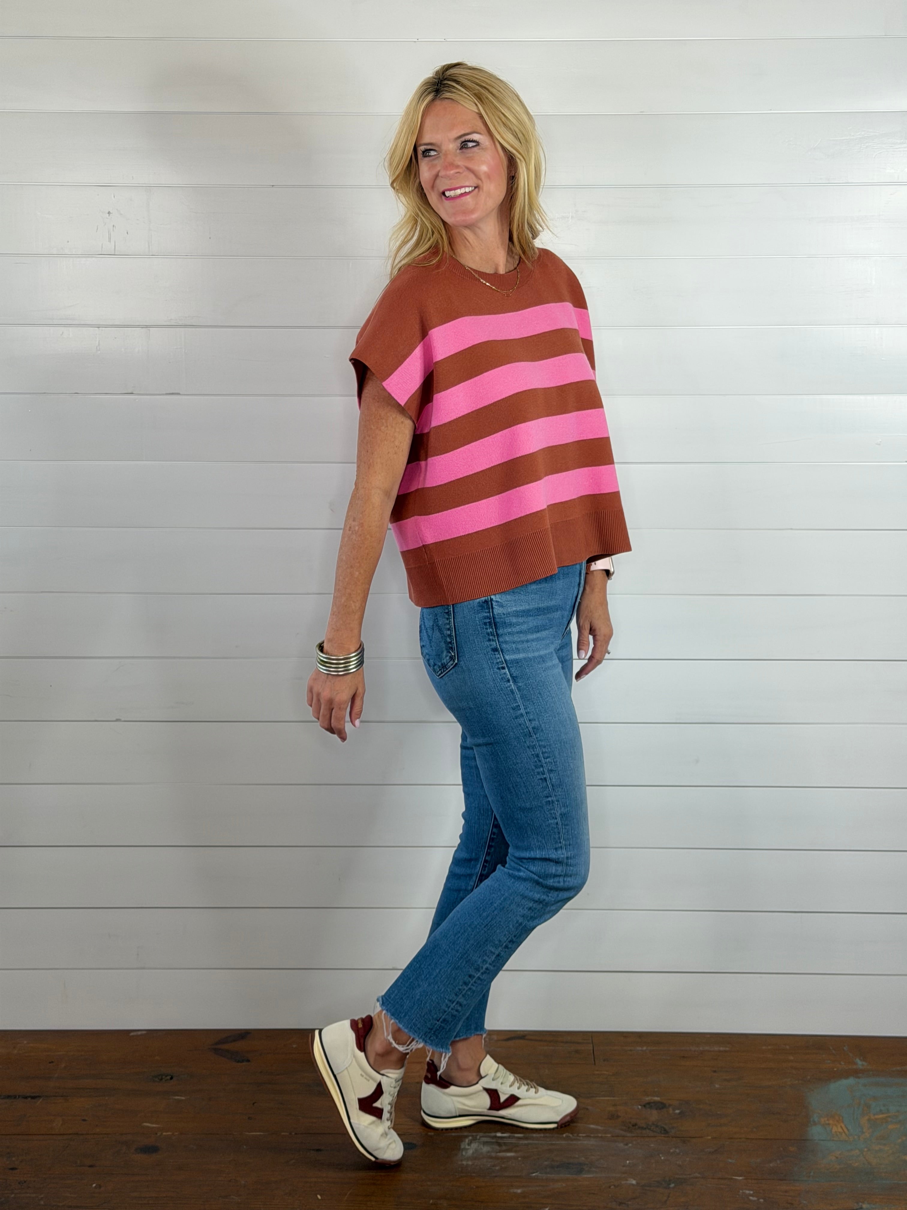 LONDON STRIPED SWEATER