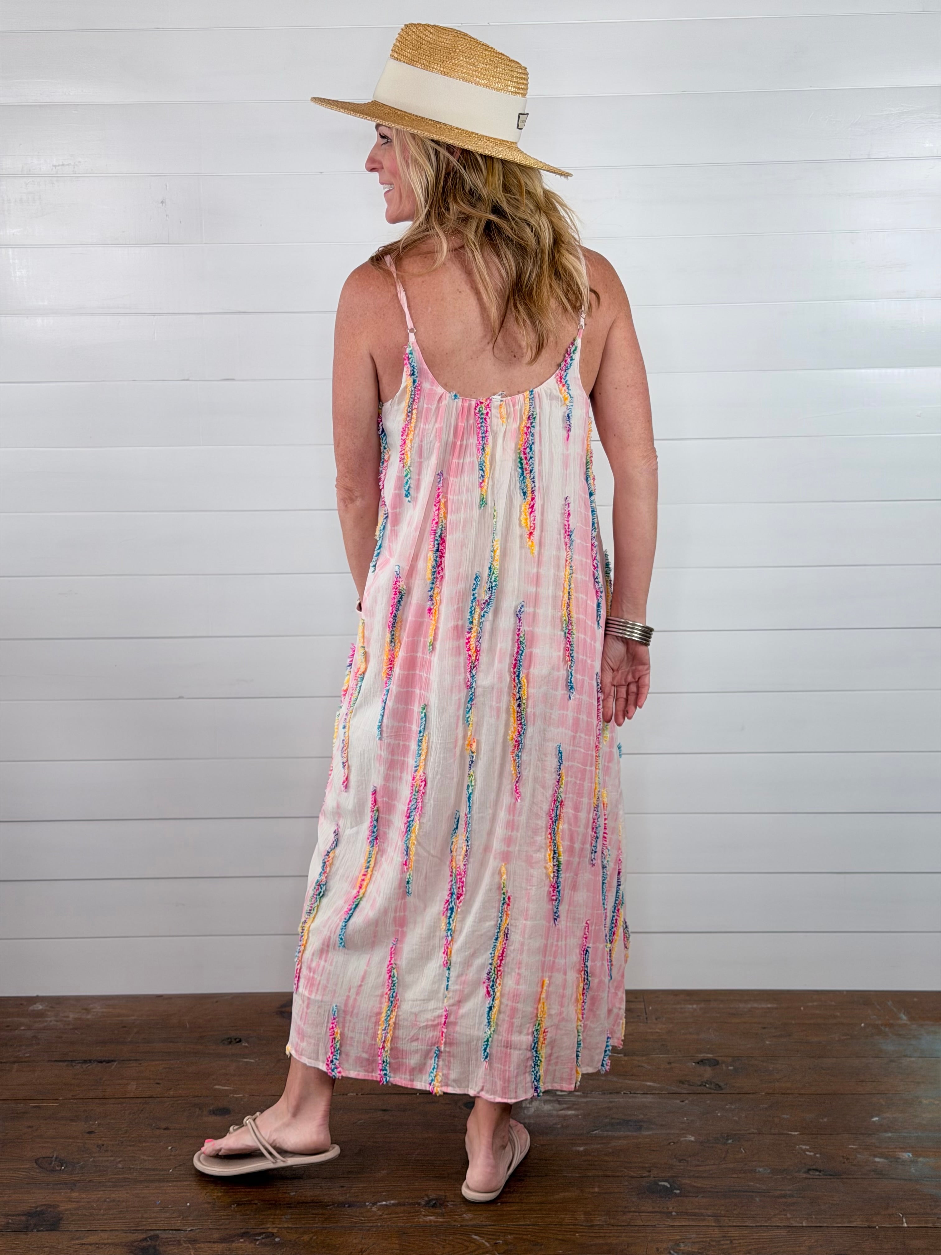 SUNSHINE AND TIE DYE DRESS