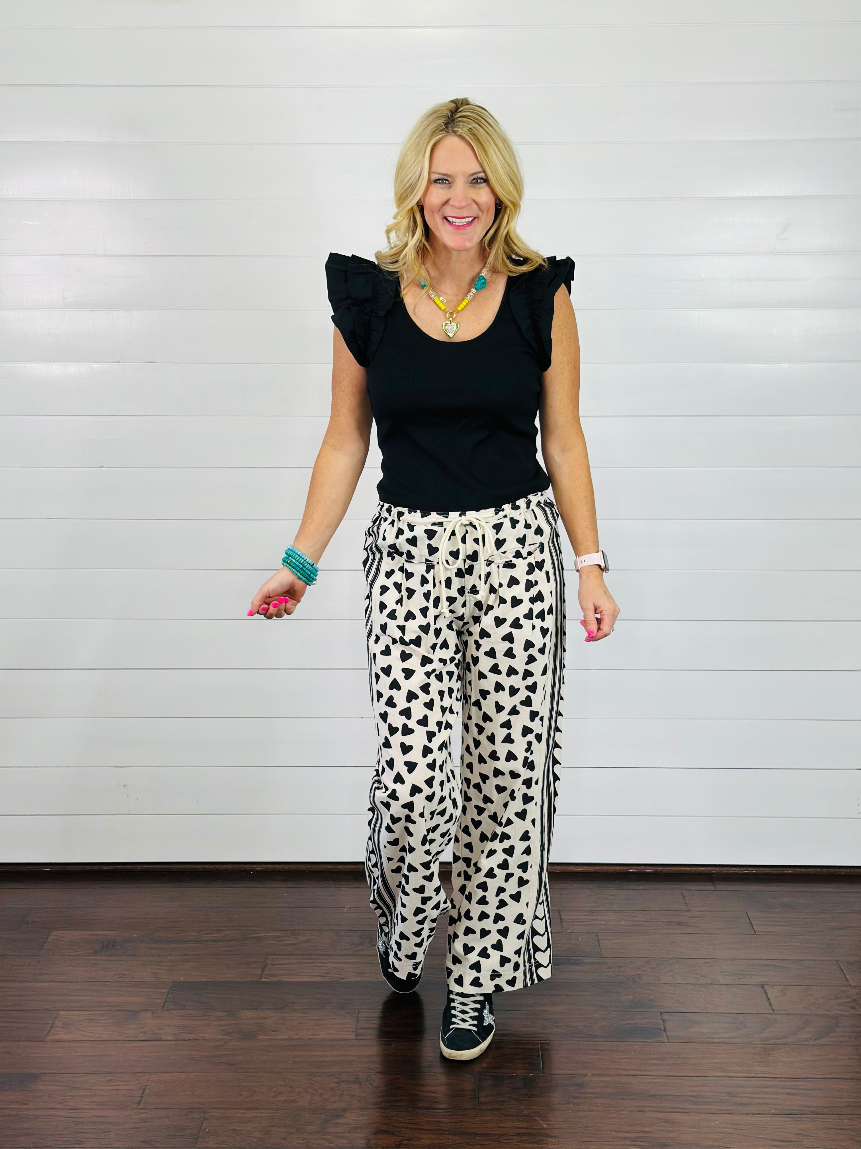 FOREVER YOURS HEART PANTS