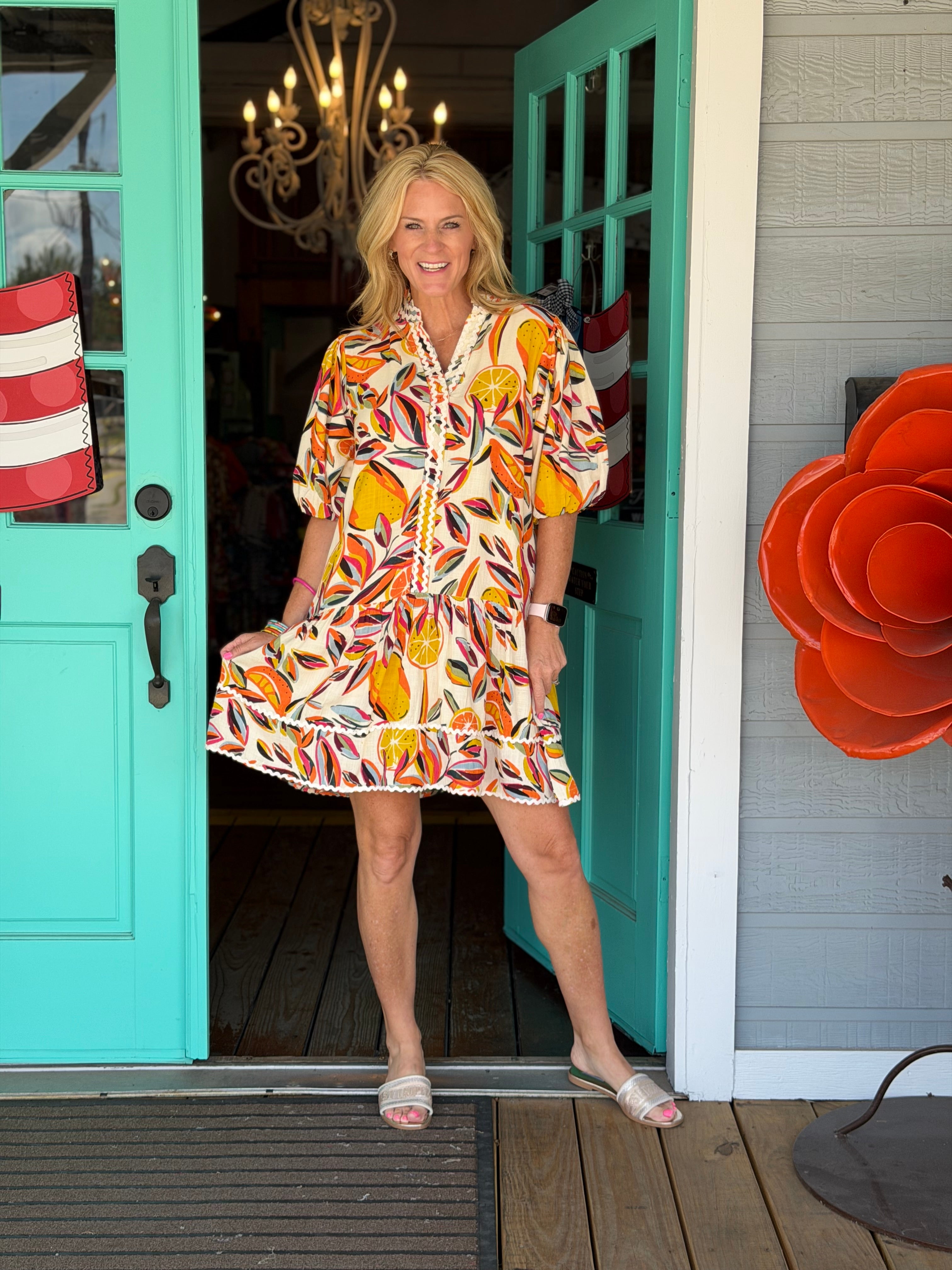 SUMMER OF CITRUS DRESS