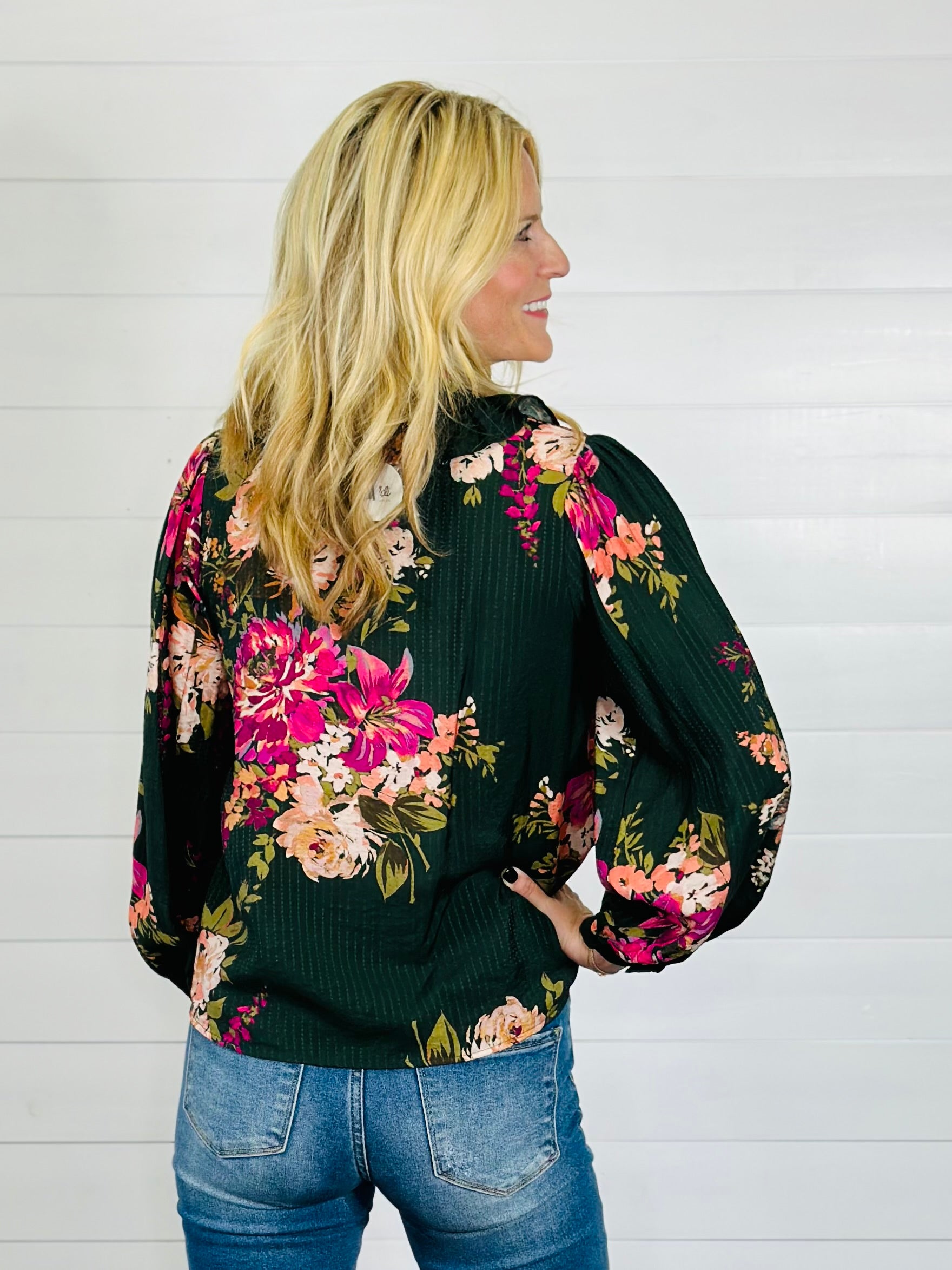 EVERLY FLORAL TOP