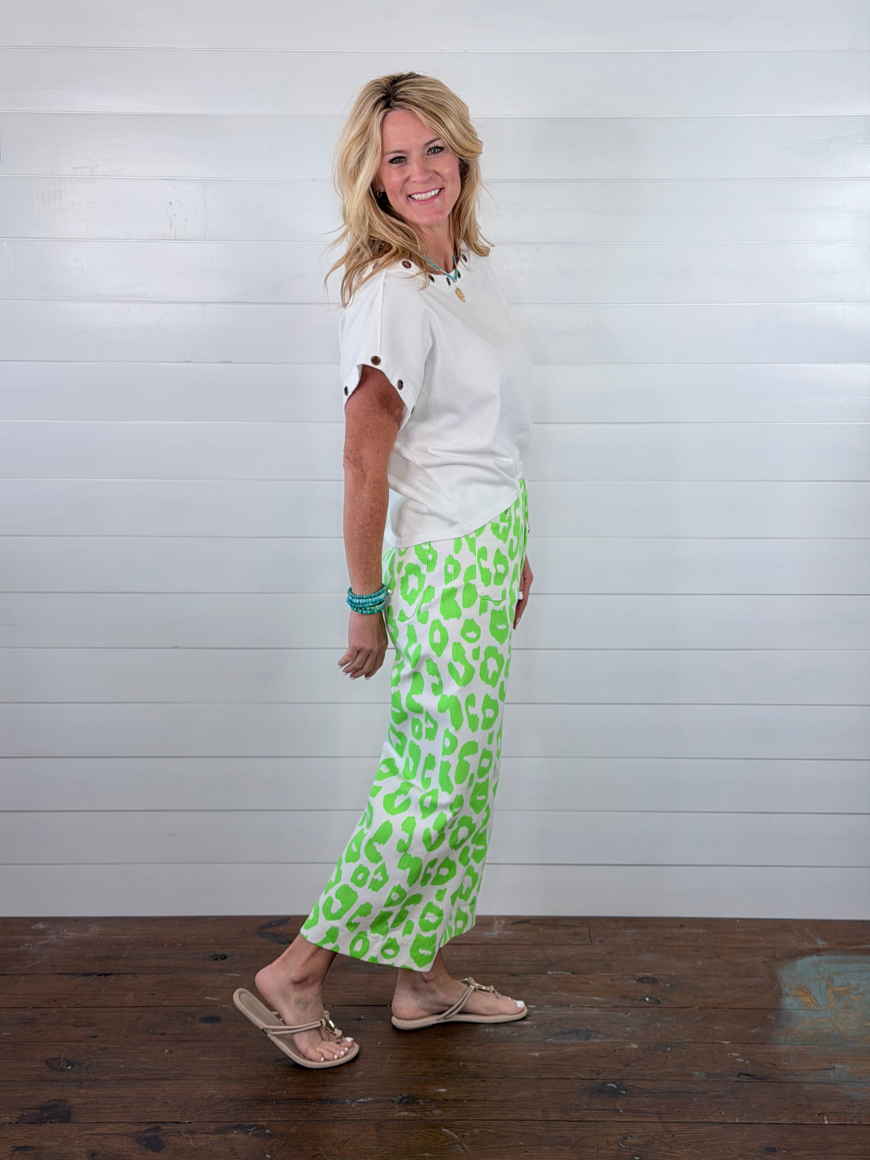 WILD ABOUT NEON CHEETAH PANTS