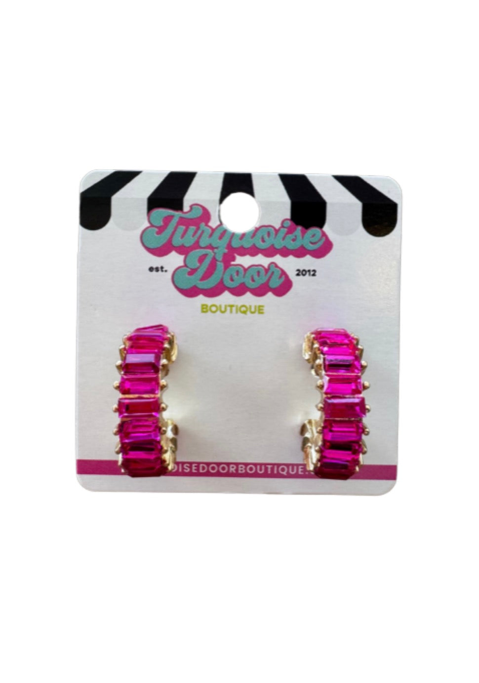 REESE EARRINGS-PINK