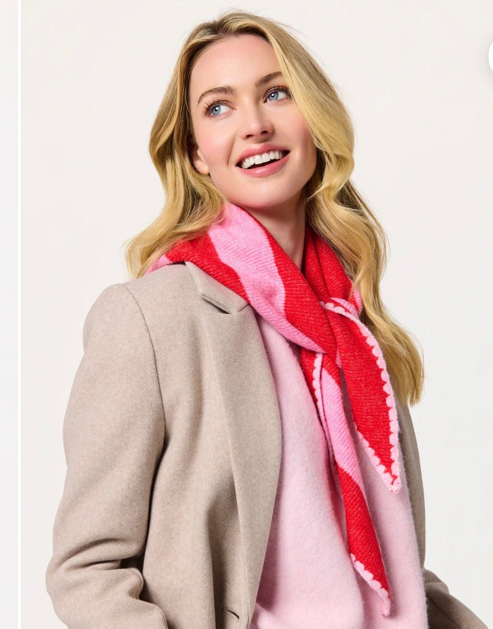 JOY SCARF-RED