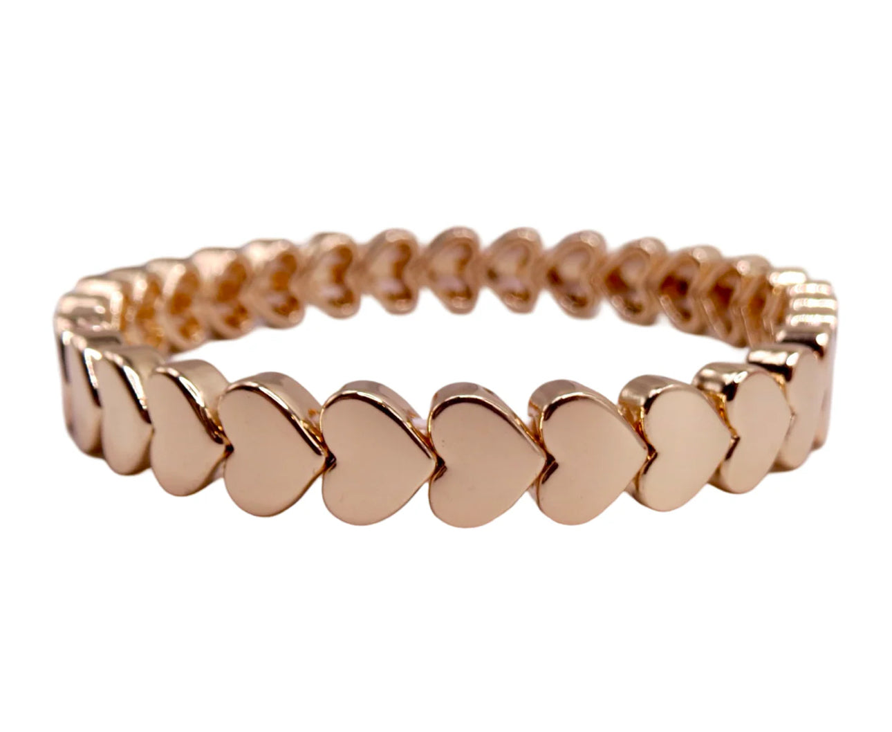 MINI HEART BRACELET-GOLD
