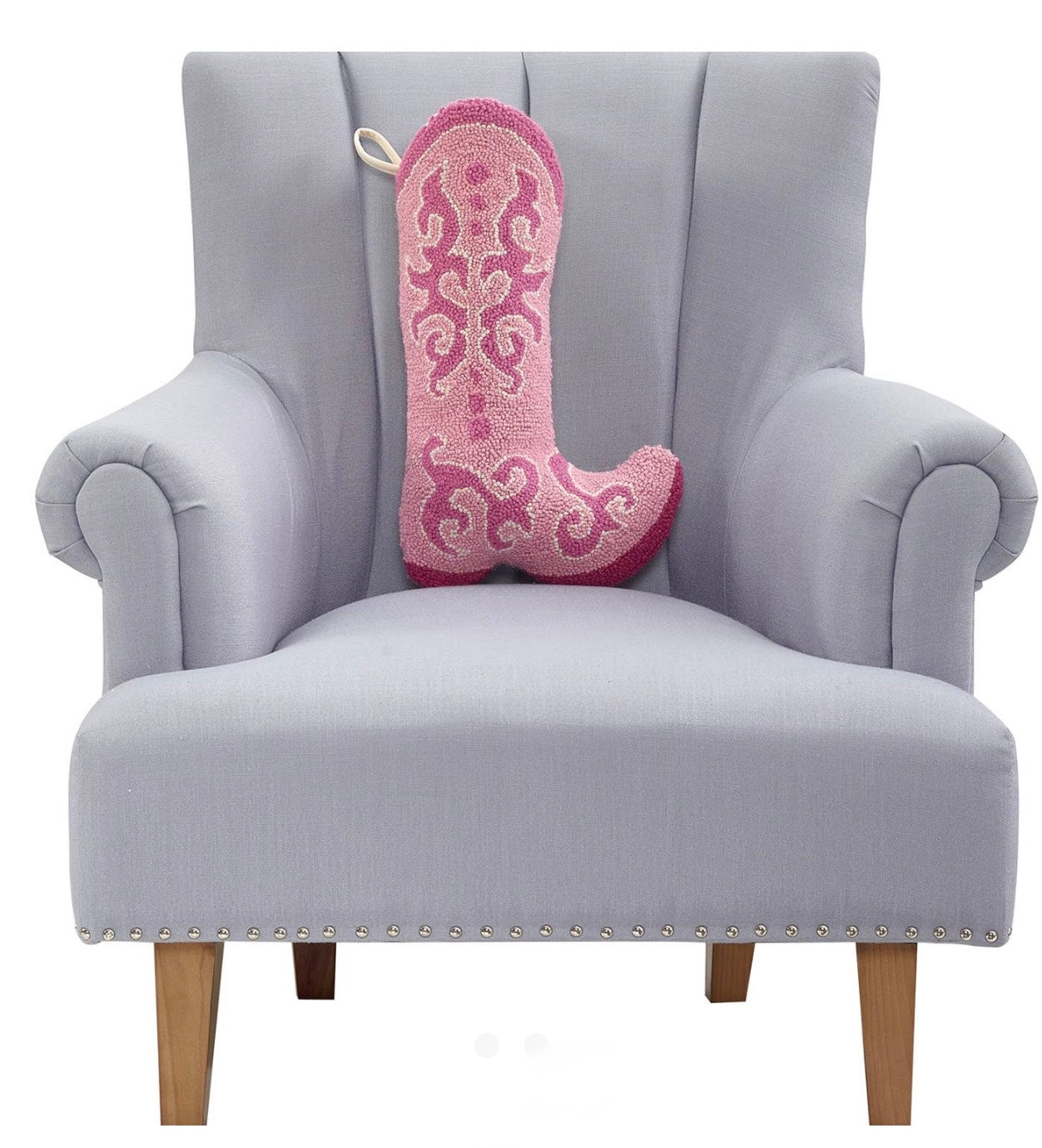 PINK BOOT HOOK STOCKING