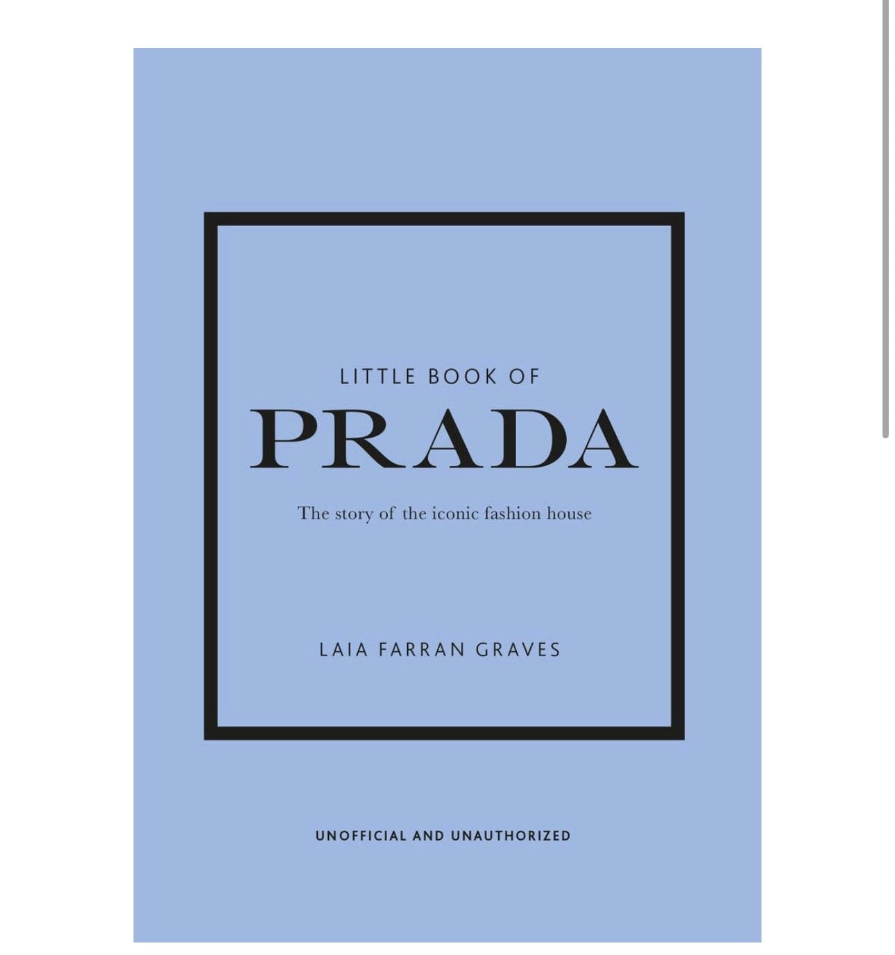LITTLE BOOK OF FASHION-PERIWINKLE