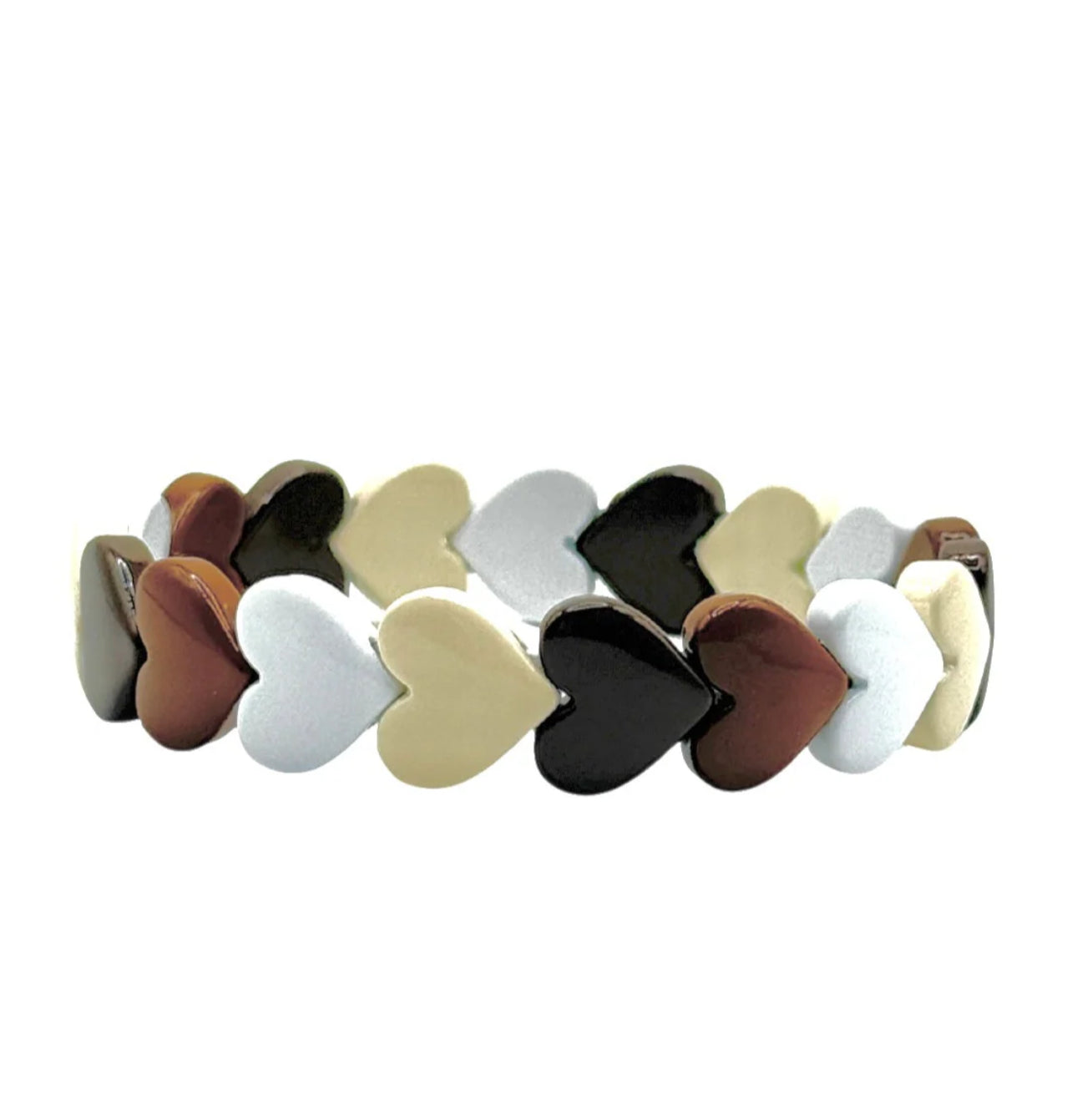 CHOCOLATE HEARTS BRACELET