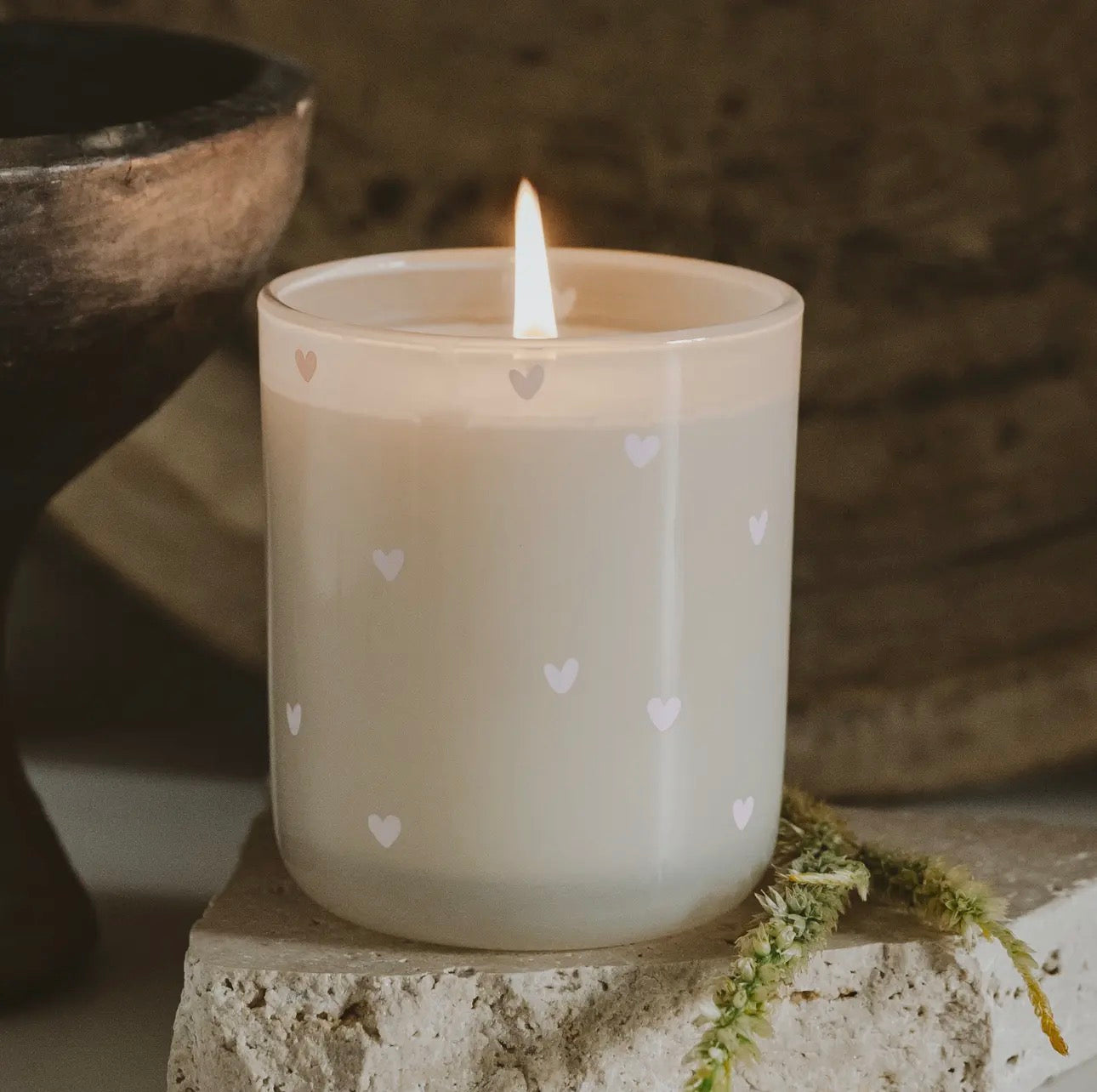 ALL OVER HEARTS CANDLE