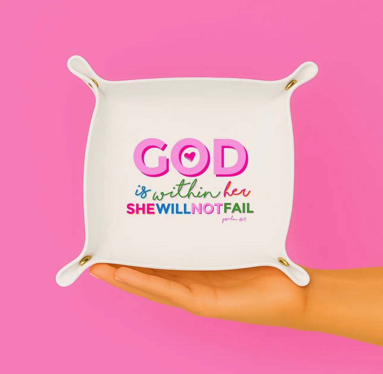 TRINKET TRAY-GOD IS WITHIN