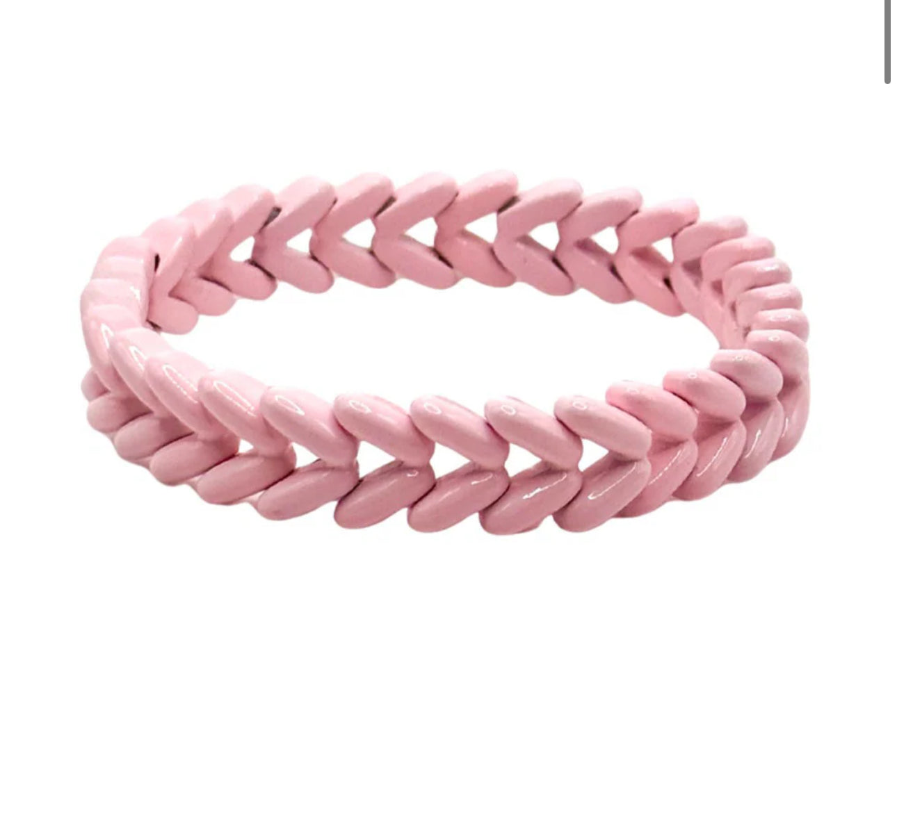 BALLERINA PINK WHEAT BRACELET