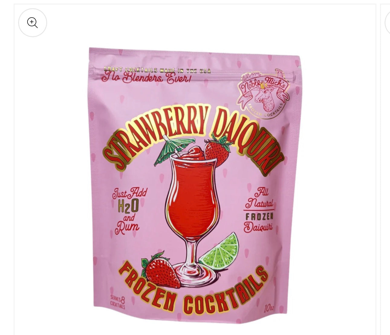 STRAWBERRY DAQUIRI FROZEN COCKTAIL