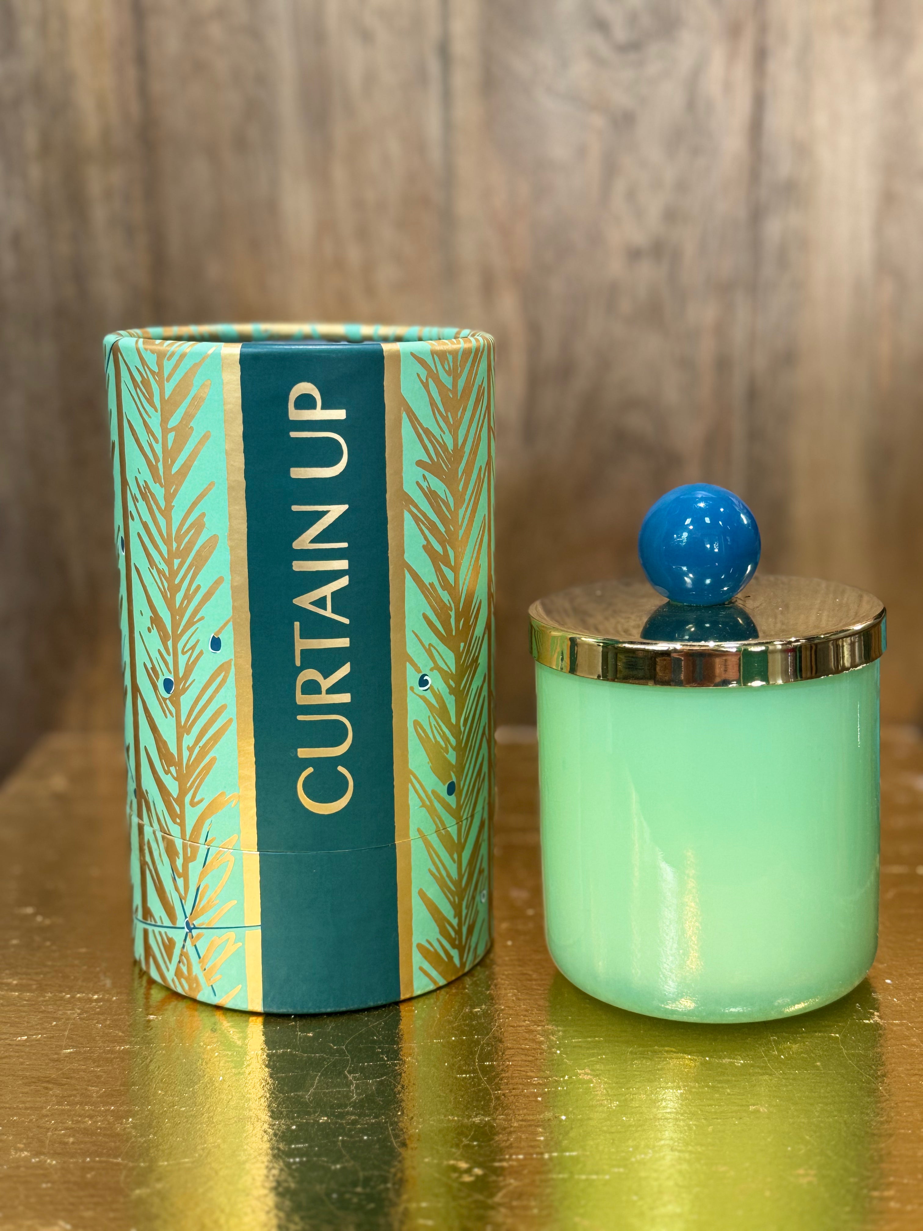 GLITTERVILLE DEMI SCENTED CANDLE-CURTAIN UP