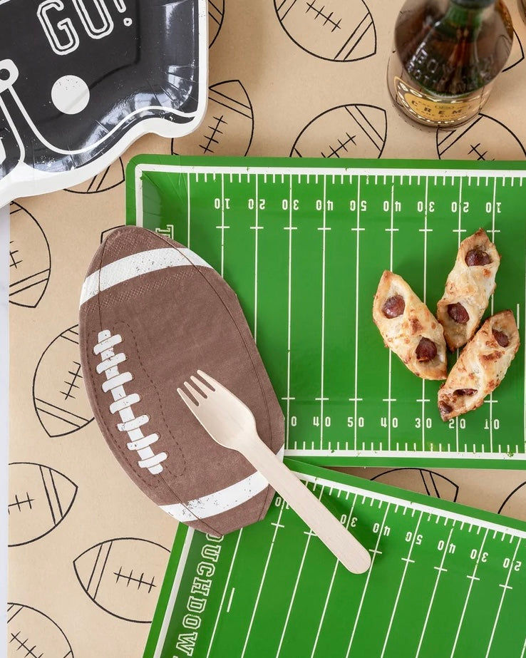 FOOTBALL SHAPE NAPKINS