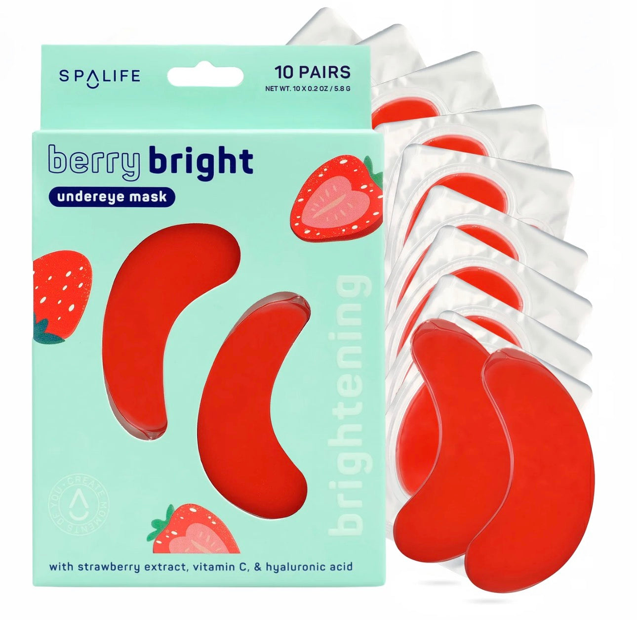 BERRY BRIGHT HYDROGEL UNDEREYE PATCHES