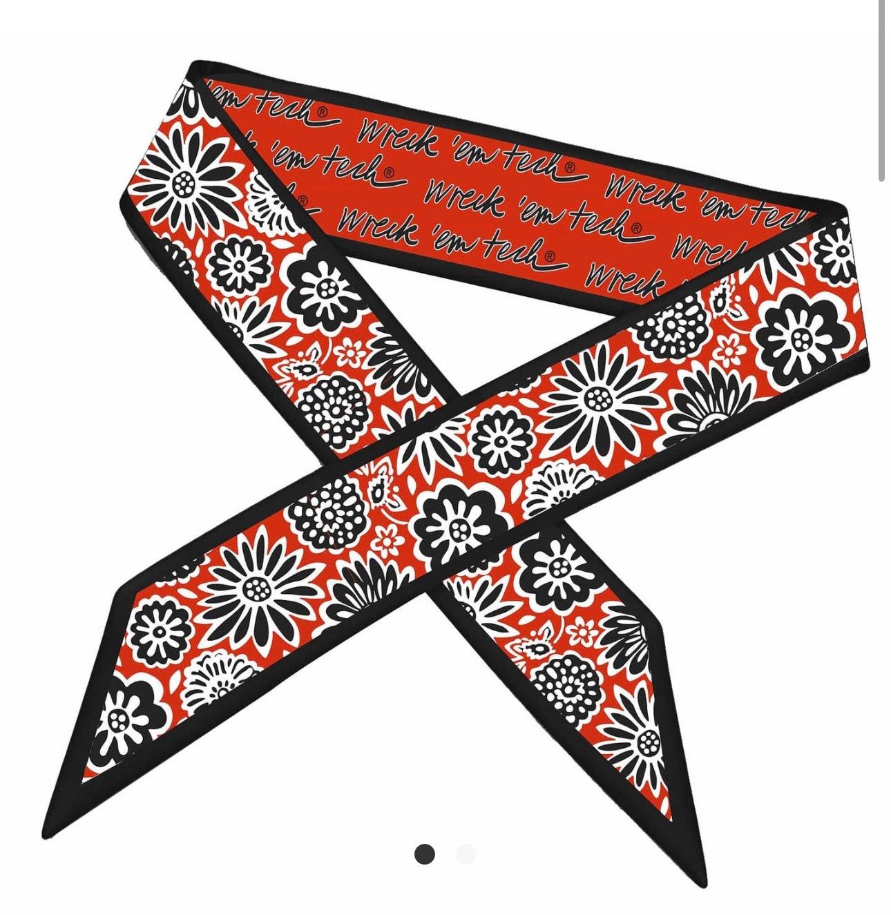 SKINNY SCARF-TEXAS TECH