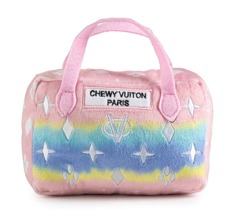 PINK OMBRE CHEWY VUITON BAG-LRG