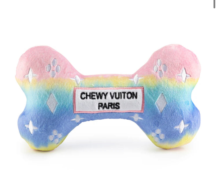 PINK OMBRE CHEWY VUITON BONE-LRG