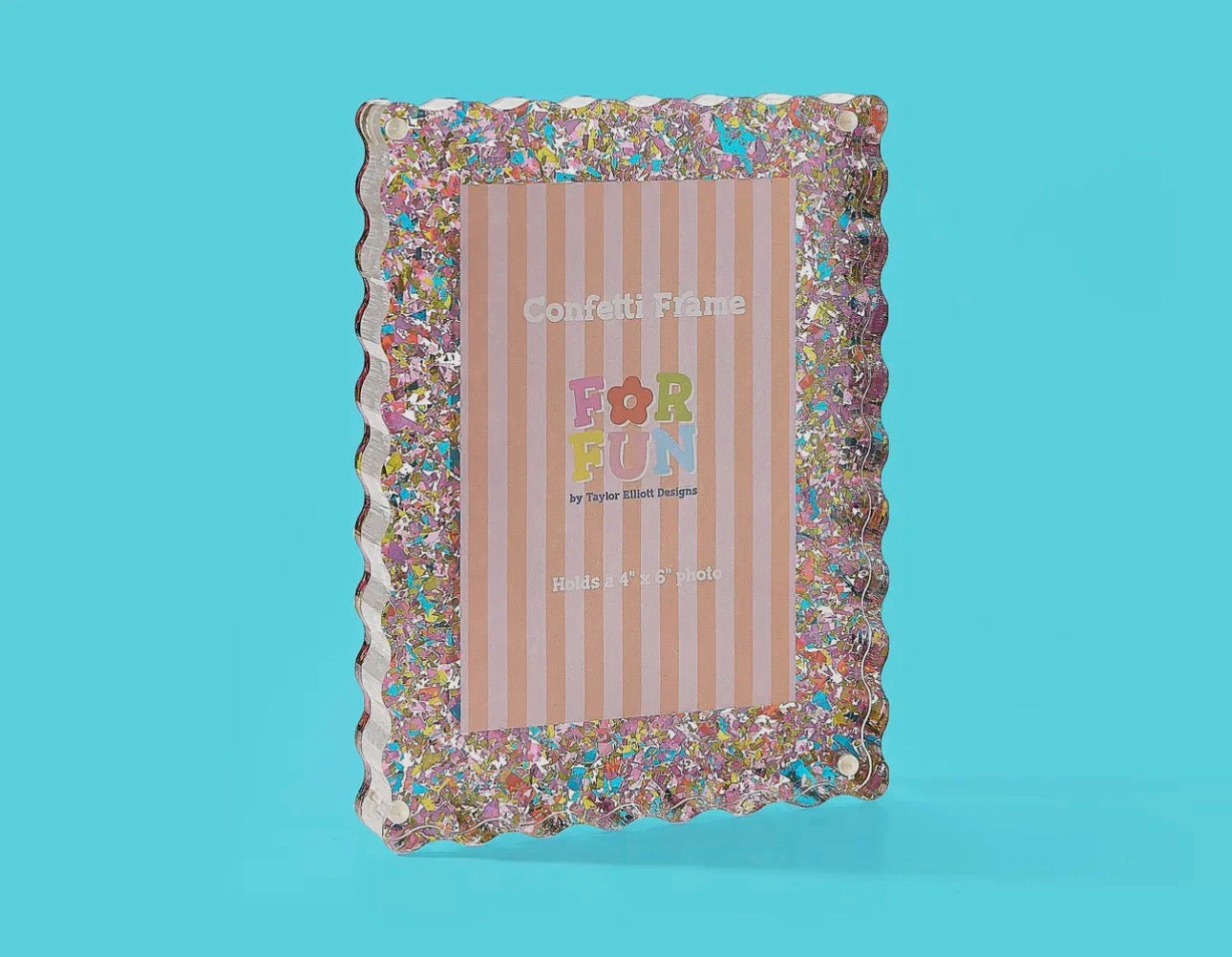 HAPPY CONFETTI FRAME-LARGE