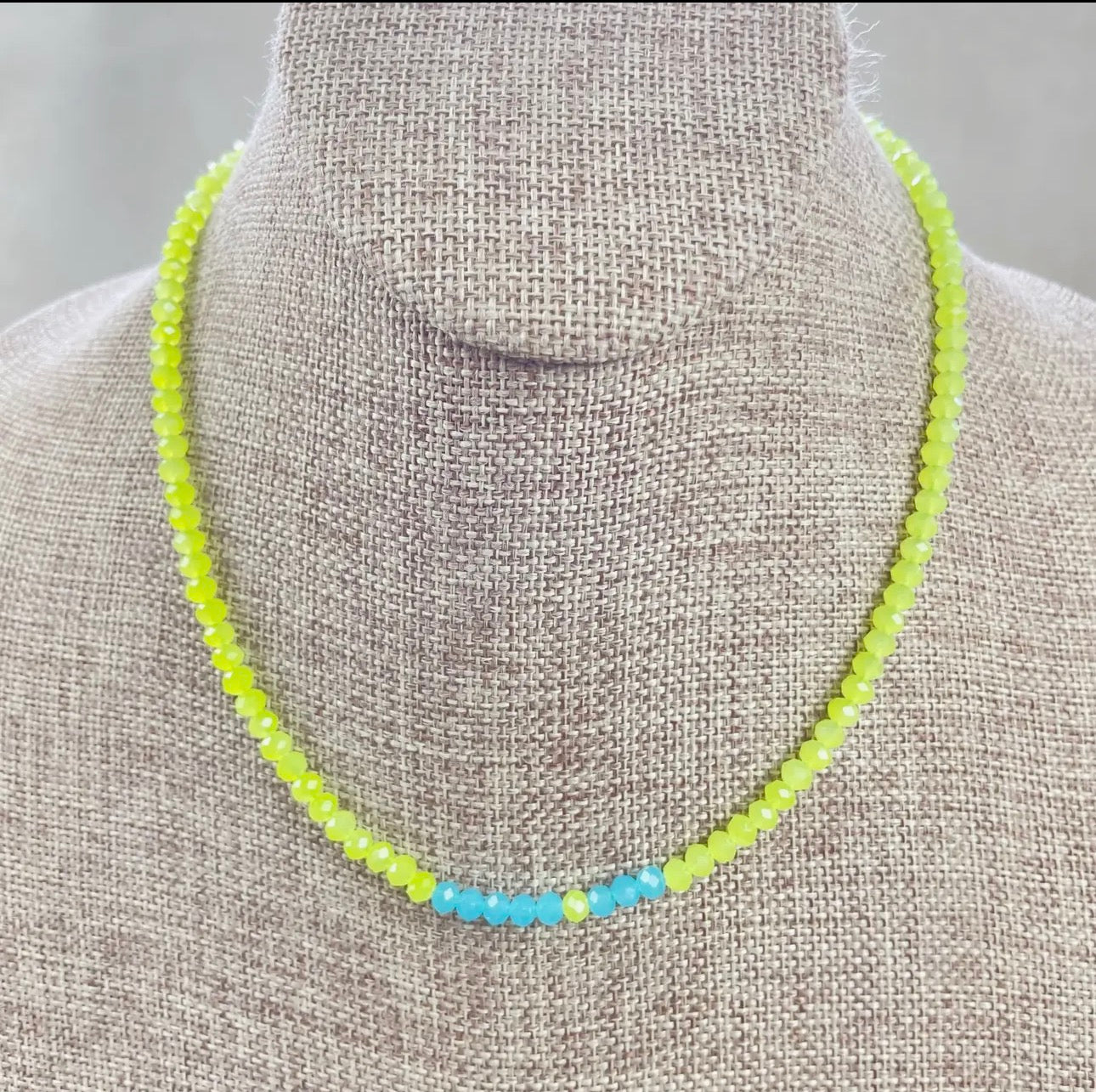 MIA-LIMADE CRYSTAL BEADED NECKLACE