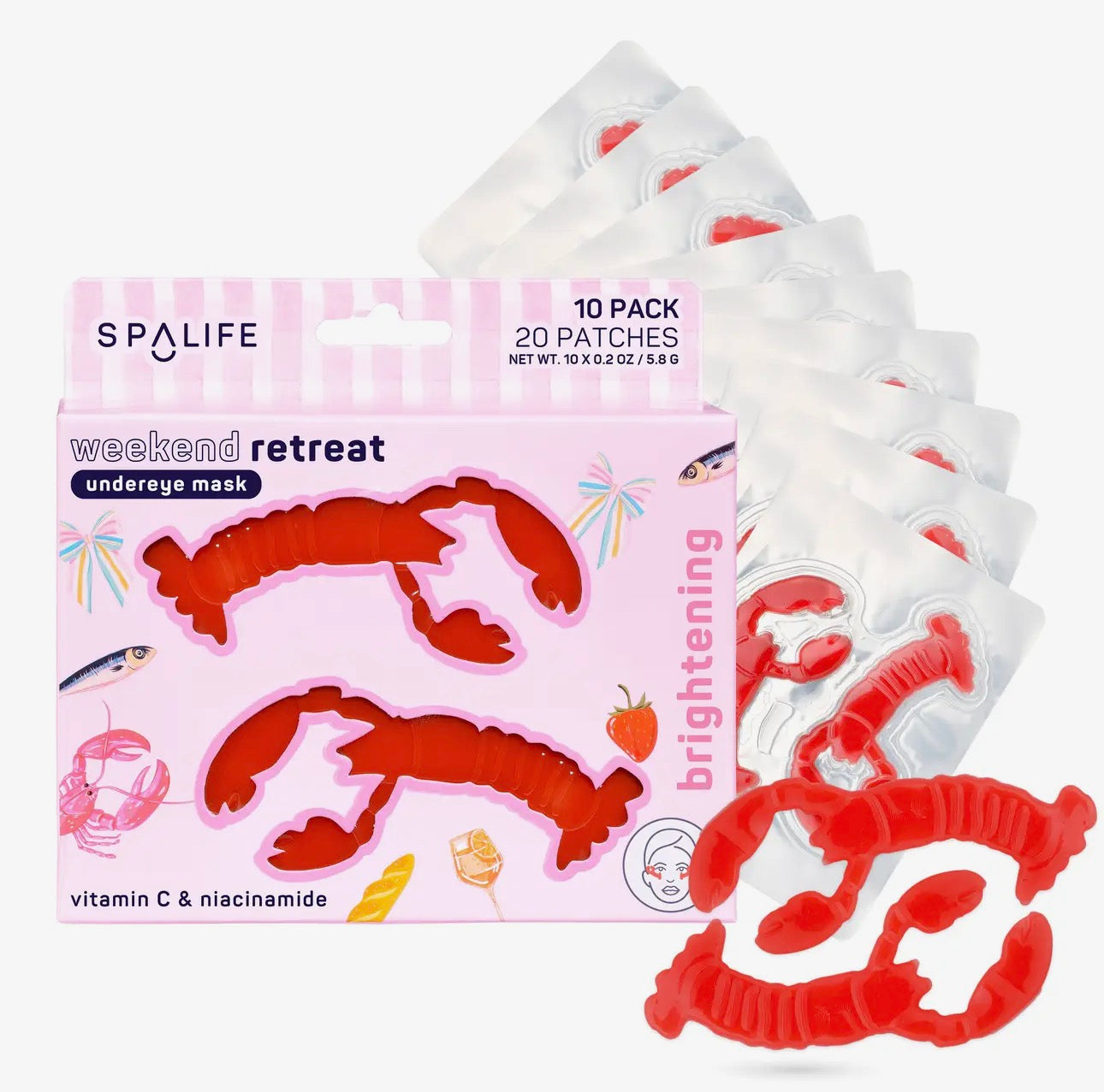 WEEKEND RETREAT BRIGHTNING UNDEREYE PATCHES