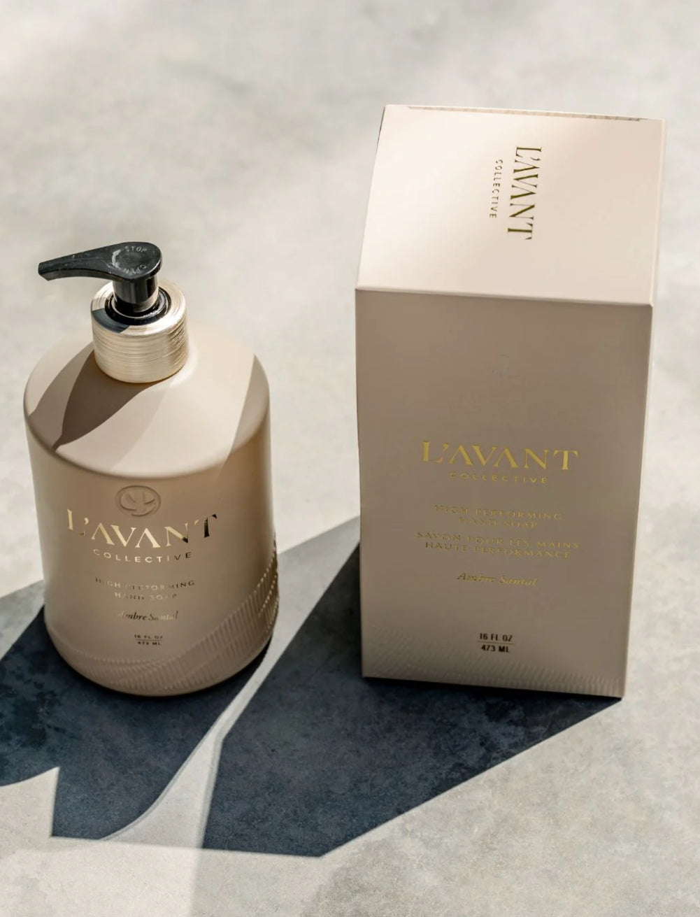 L'AVANT HAND SOAP-AMBRE SANTAL
