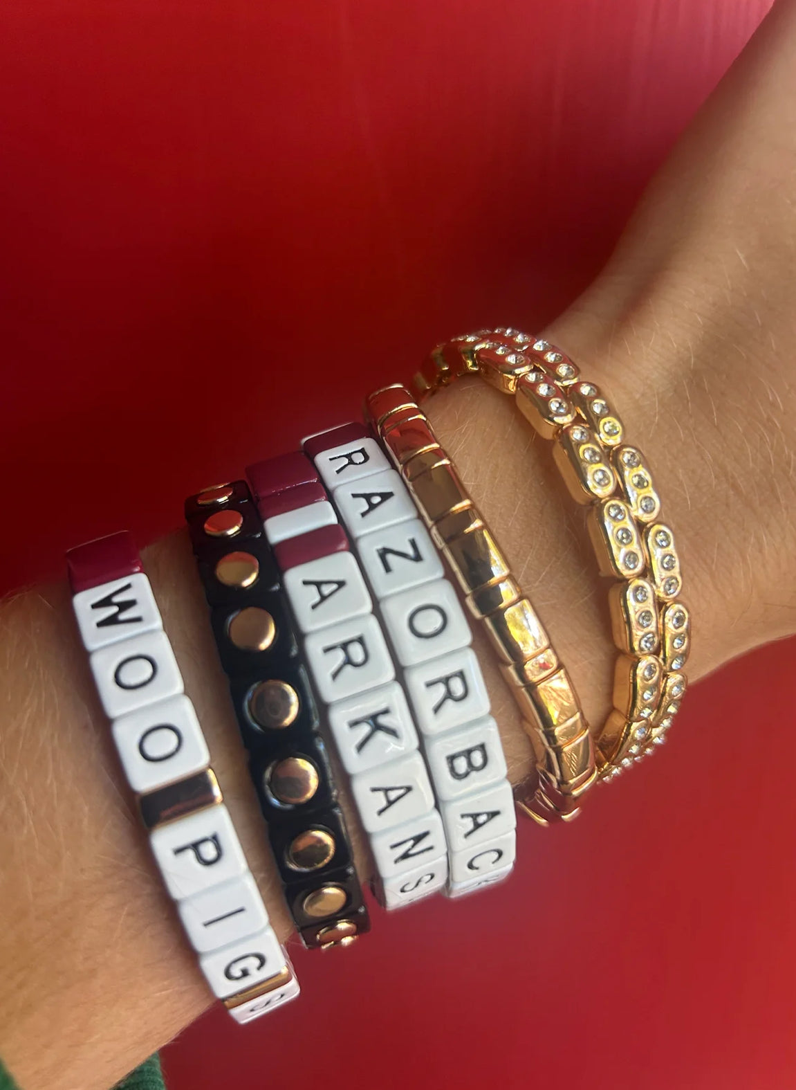 RAZORBACKS BRACELET