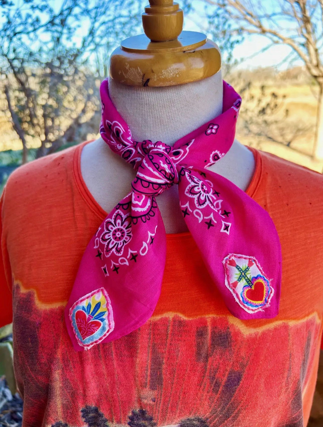 SACRED HEART BANDANA