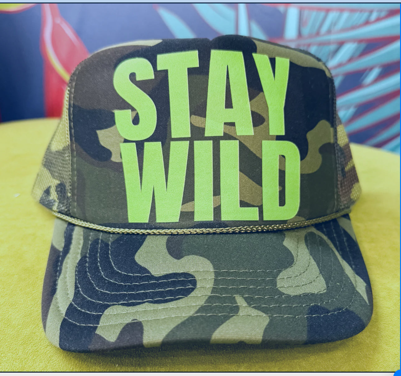 STAY WILD TRUCKER HAT