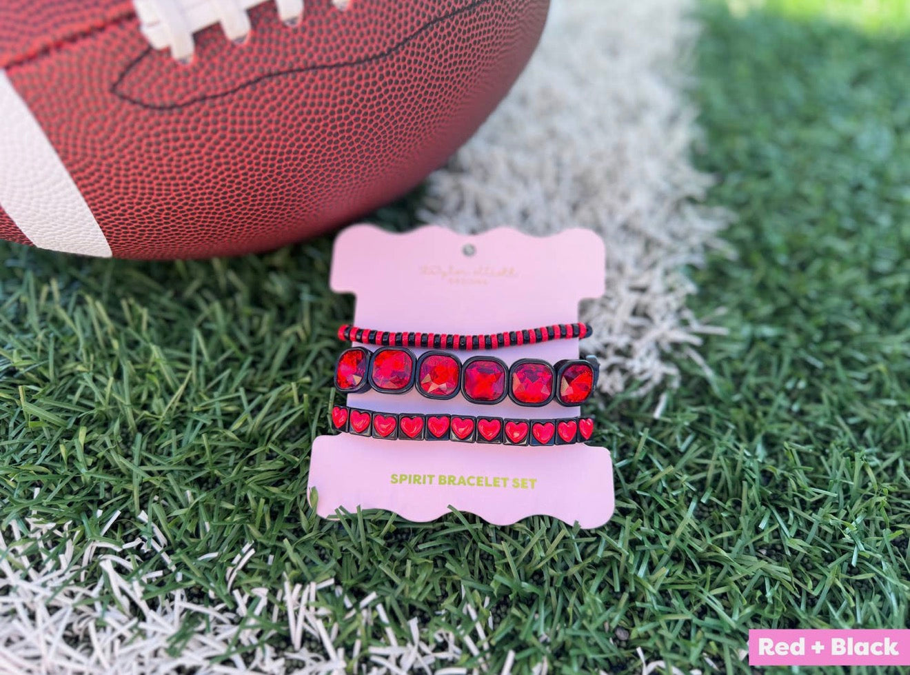 RED + BLACK SPIRIT BRACELETS