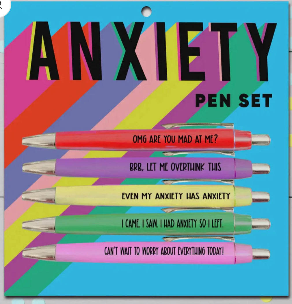 ANXIETY PEN SET